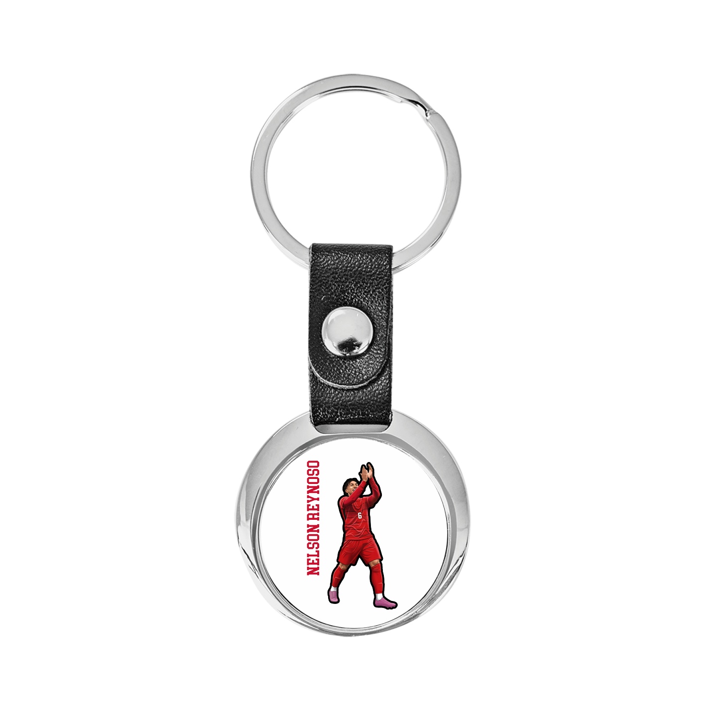 Key Chain — Name Vertical in Classic