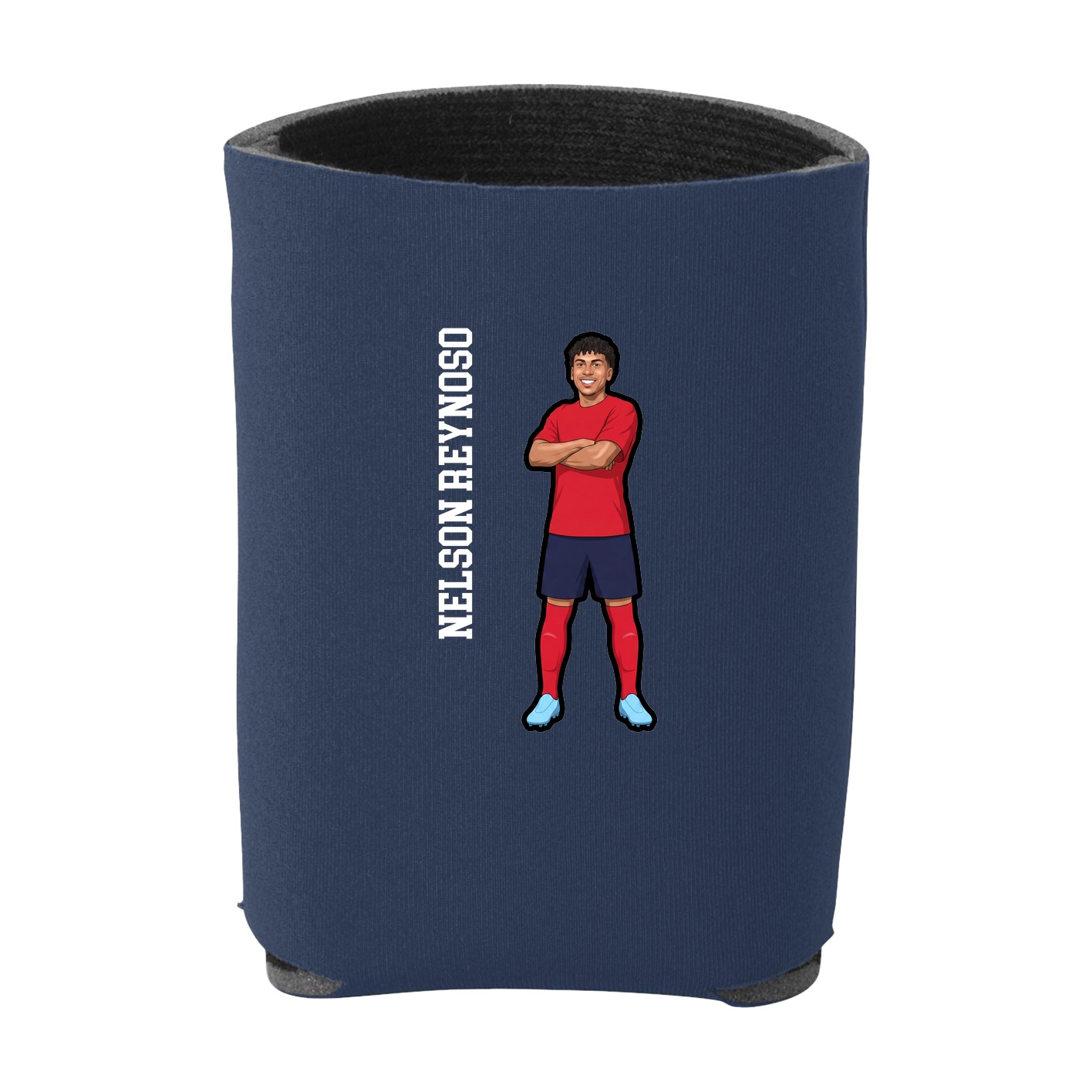 Can Holder — Name Vertical in Navy