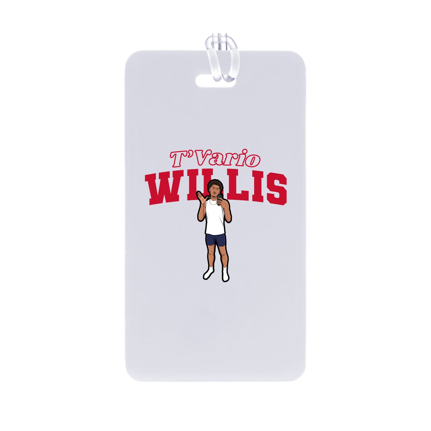 Bag Tag — Name Arch in Classic
