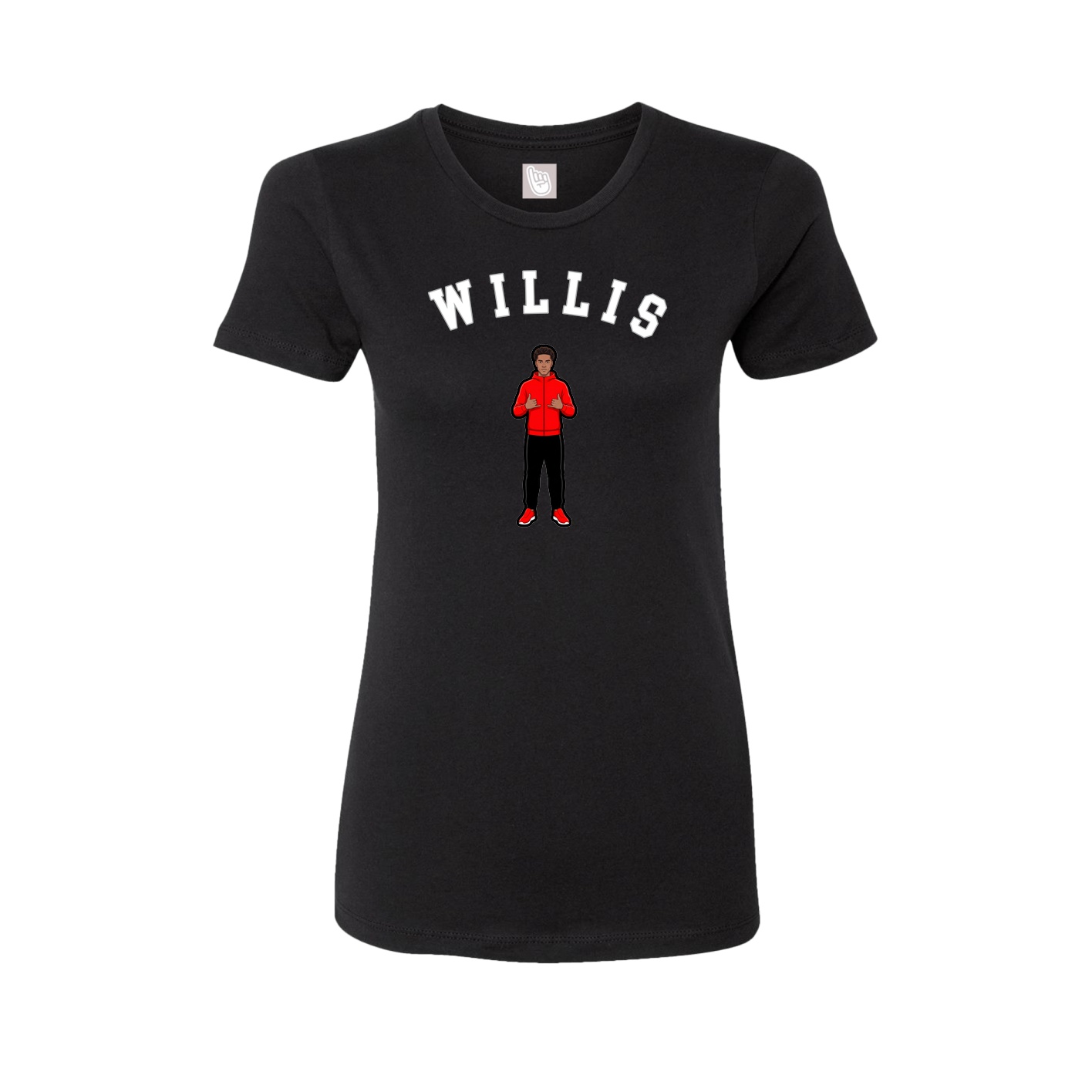 Womens Tee — Shirsey Arch in Black