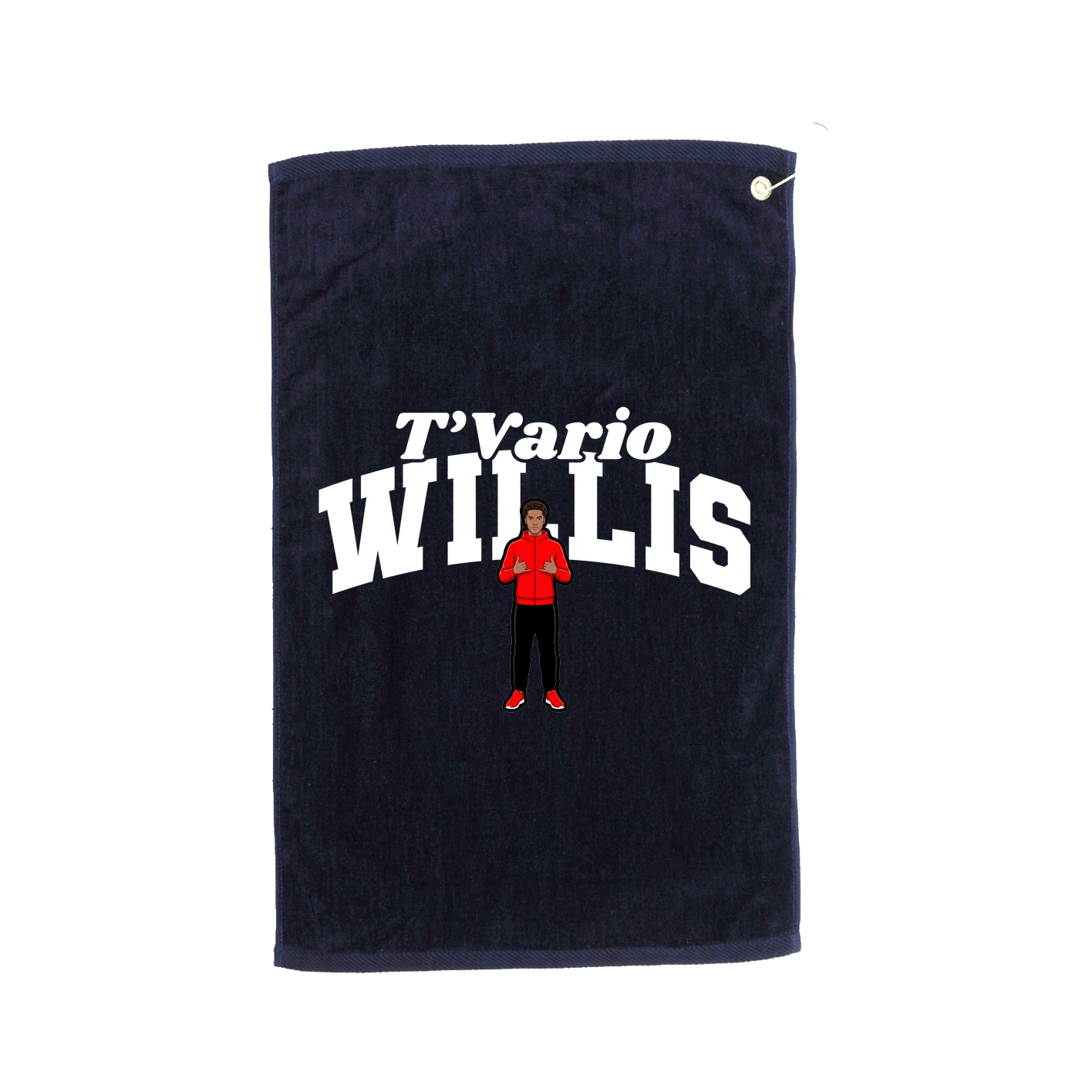 Golf Towel — Signature Arch in Navy
