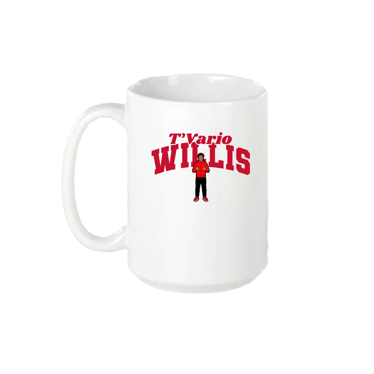 15oz Coffee Mug — Signature Arch in White