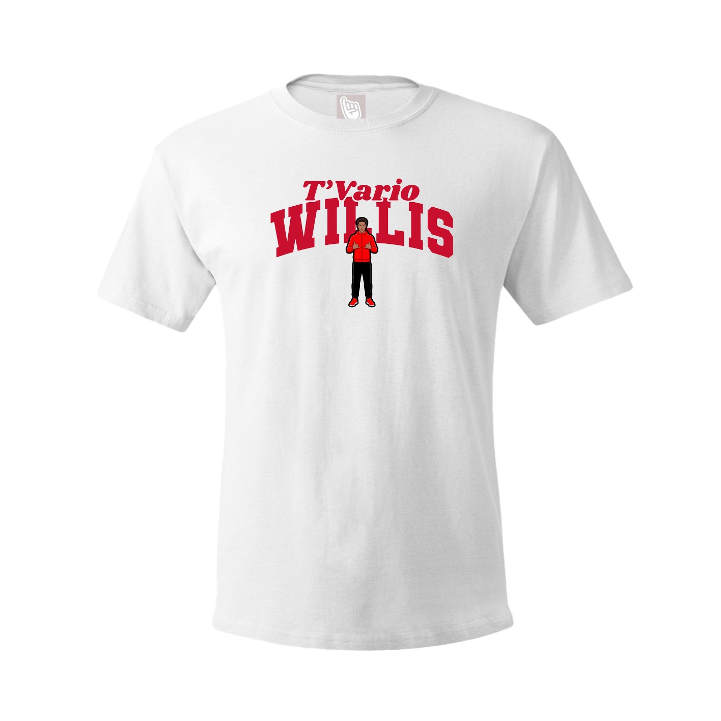 Youth Tee — Signature Arch in White