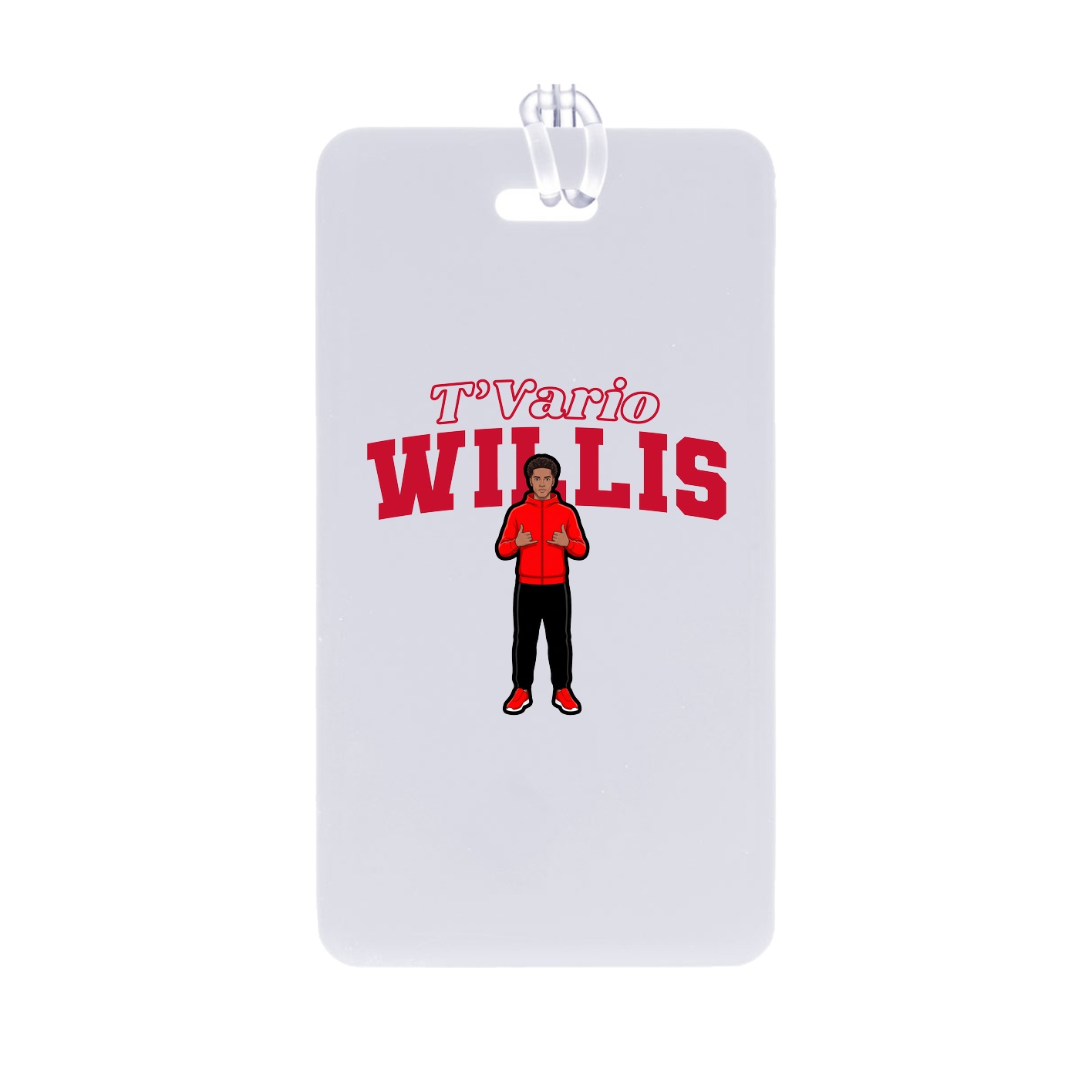 Bag Tag — Name Arch in Classic