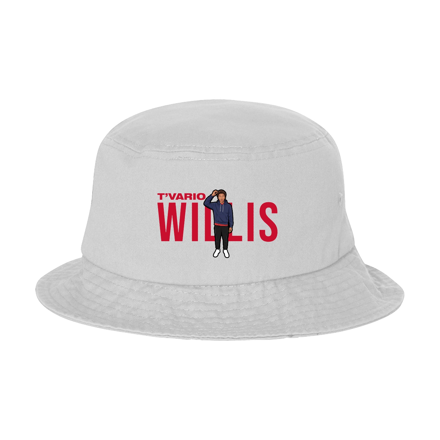 Bucket Cap — Player Name in White