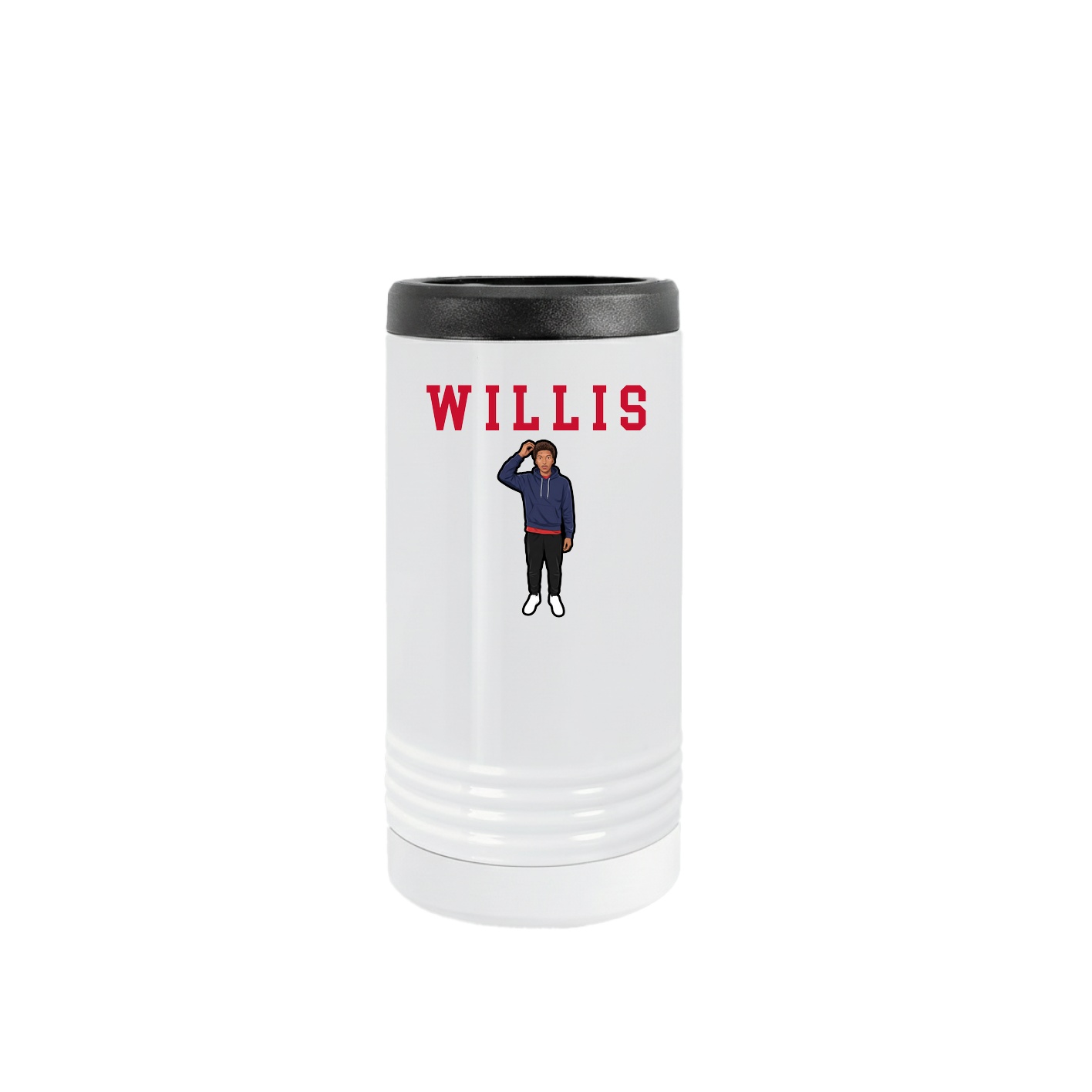 Slim Beverage Holder — Shirsey in White