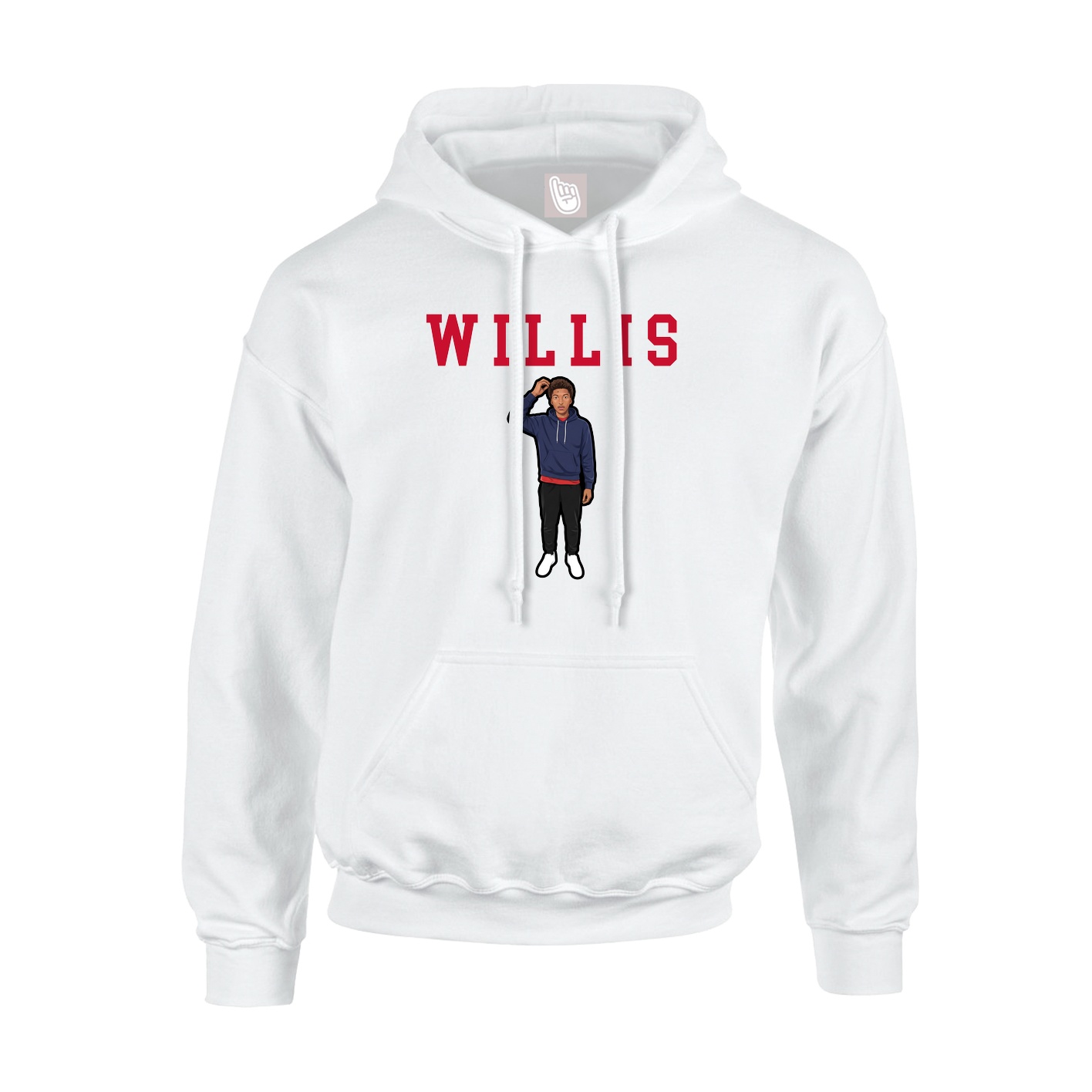 Youth Hoodie — Shirsey in White