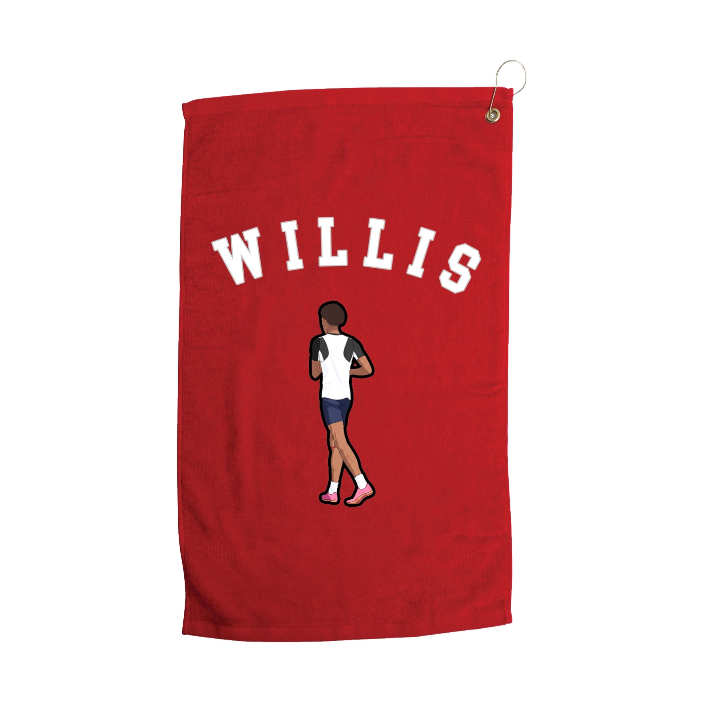 Golf Towel — Shirsey Arch in Red