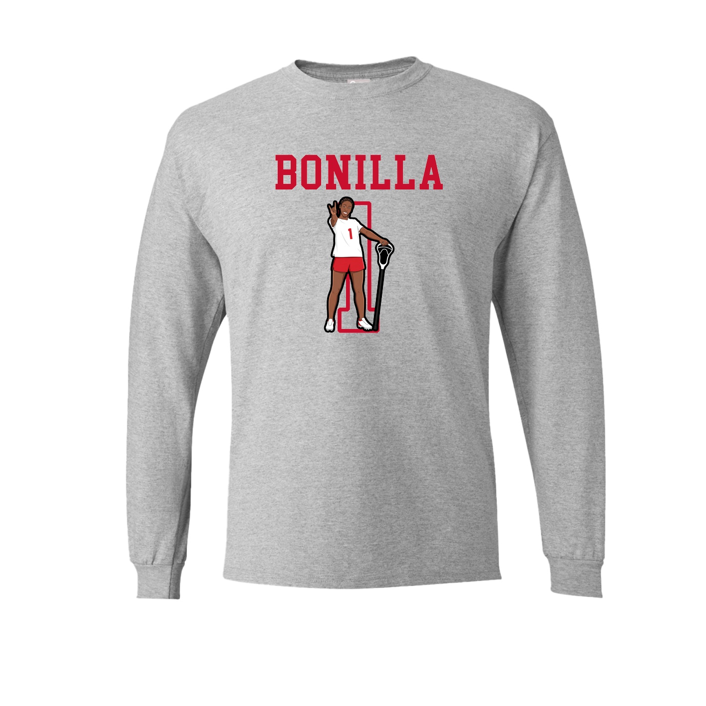 Long Sleeve Tee — Shirsey in Grey