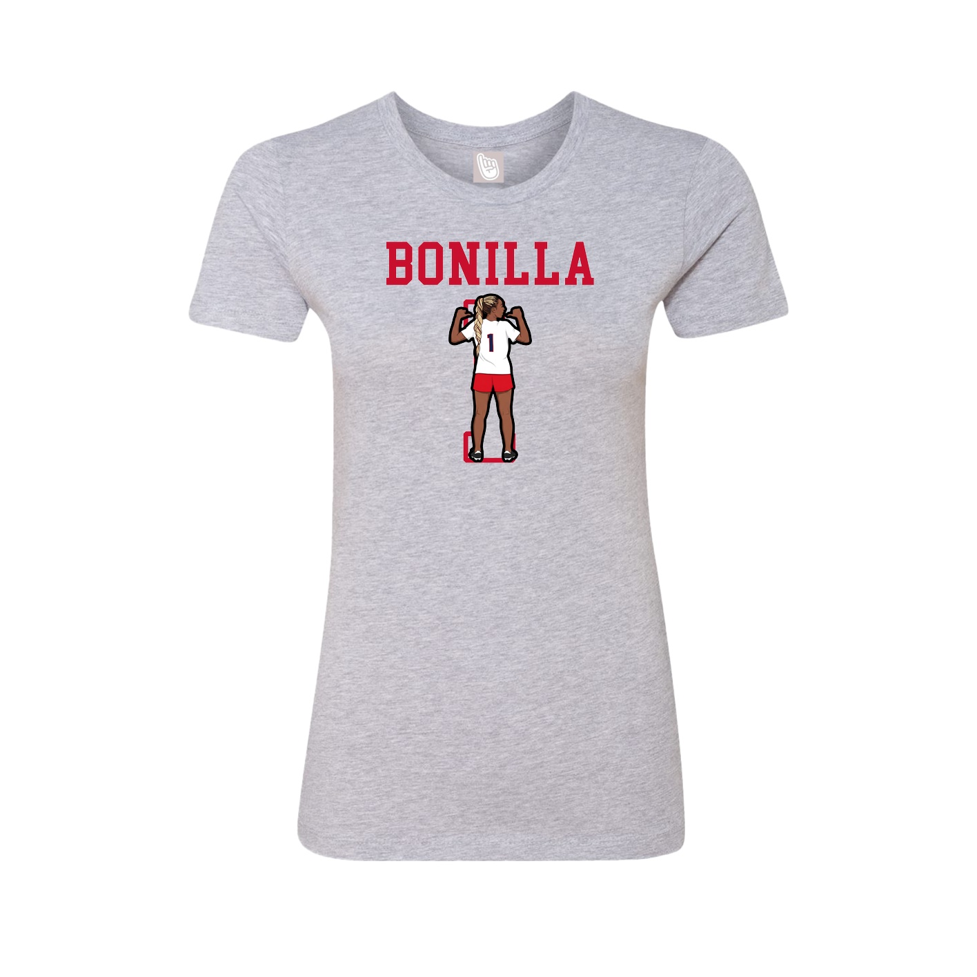 Womens Tee — Shirsey in Grey