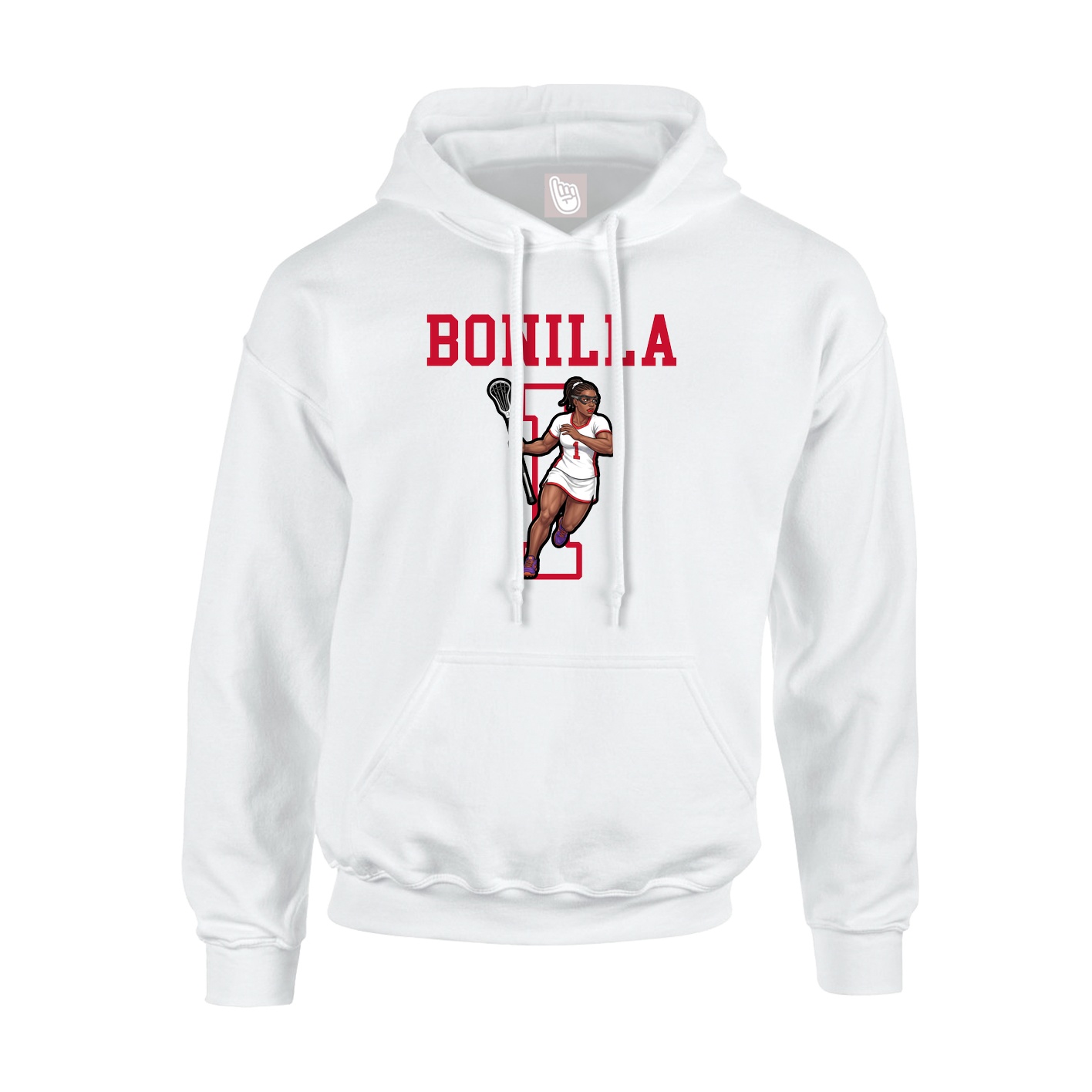 Hoodie — Shirsey in White