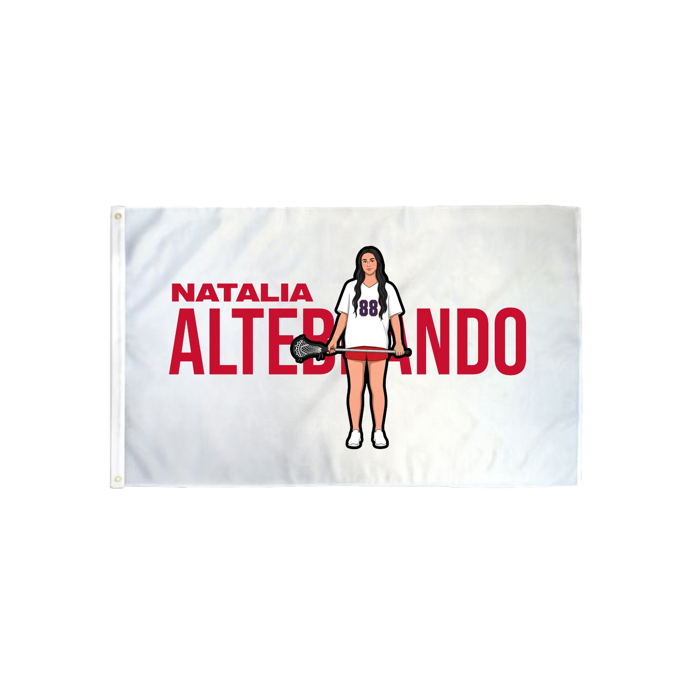 3x5 Flag — Player Name in Classic