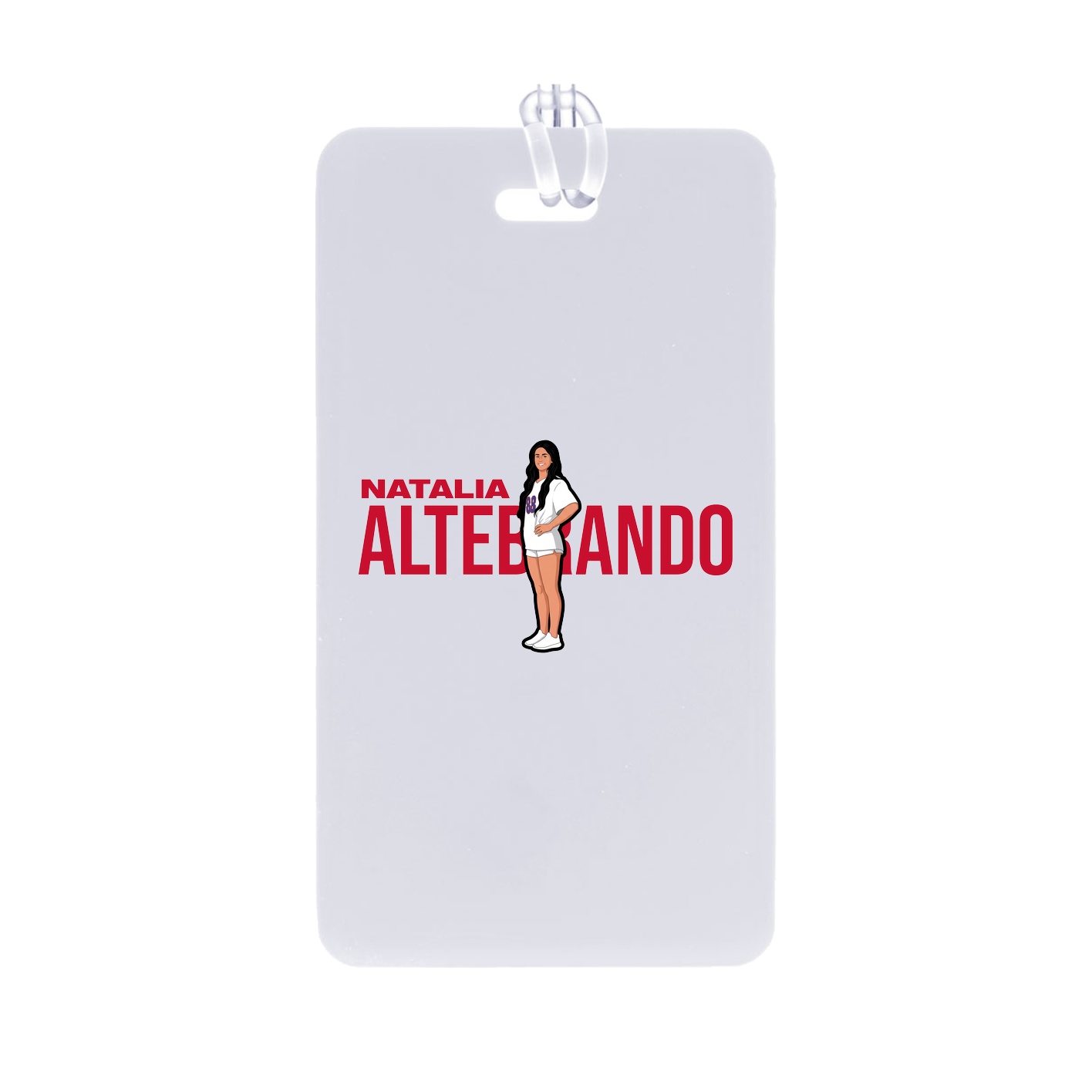 Bag Tag — Player Name in Classic