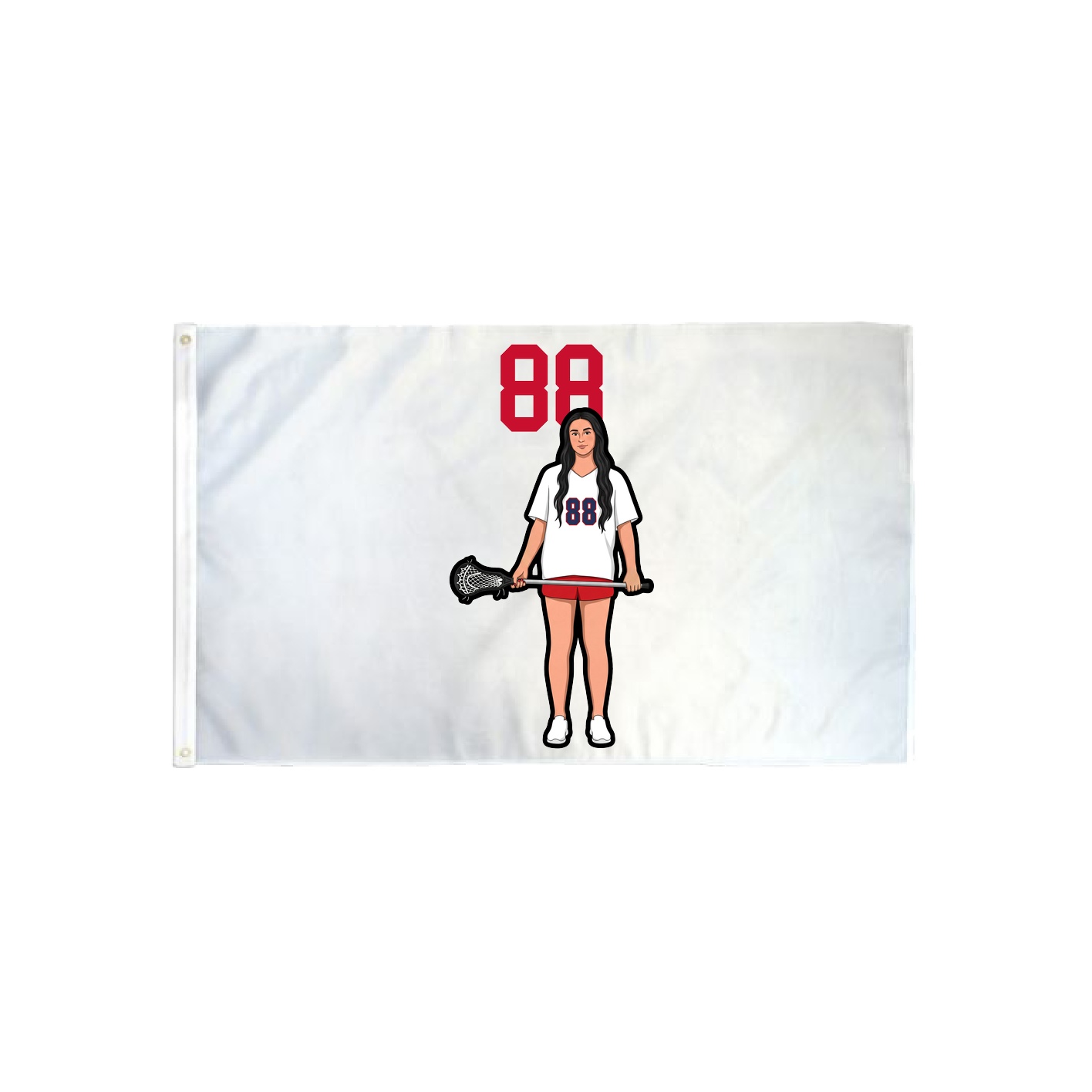 3x5 Flag — Number Top in Classic
