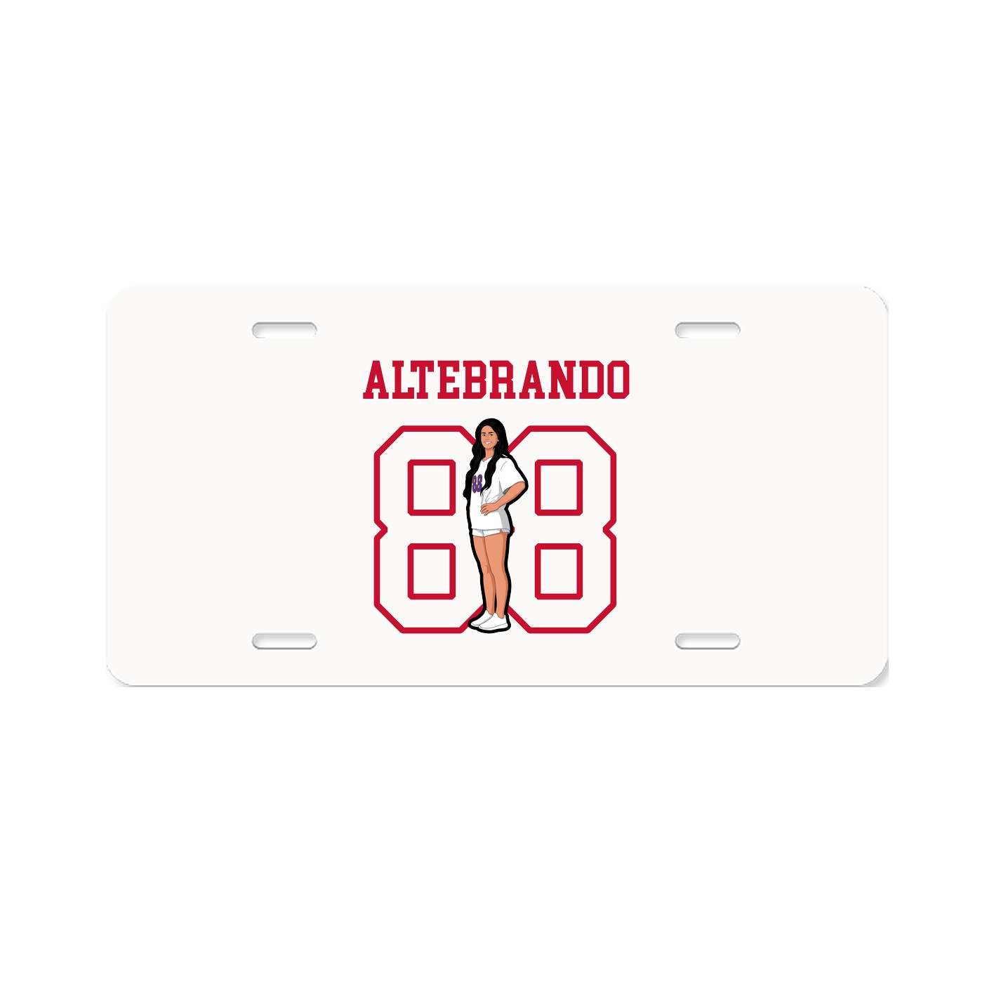 License Plate — Shirsey in Classic