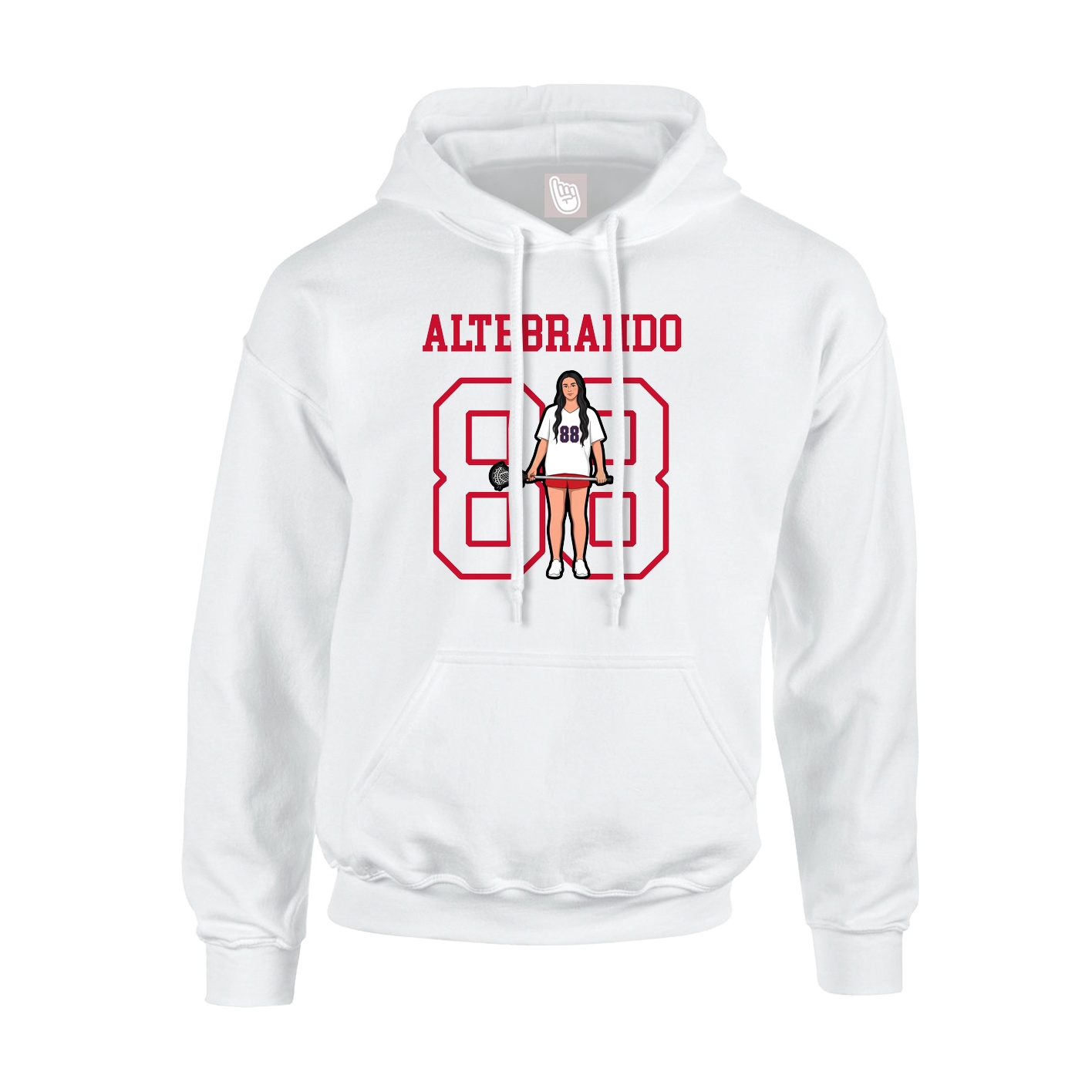 Youth Hoodie — Shirsey in White