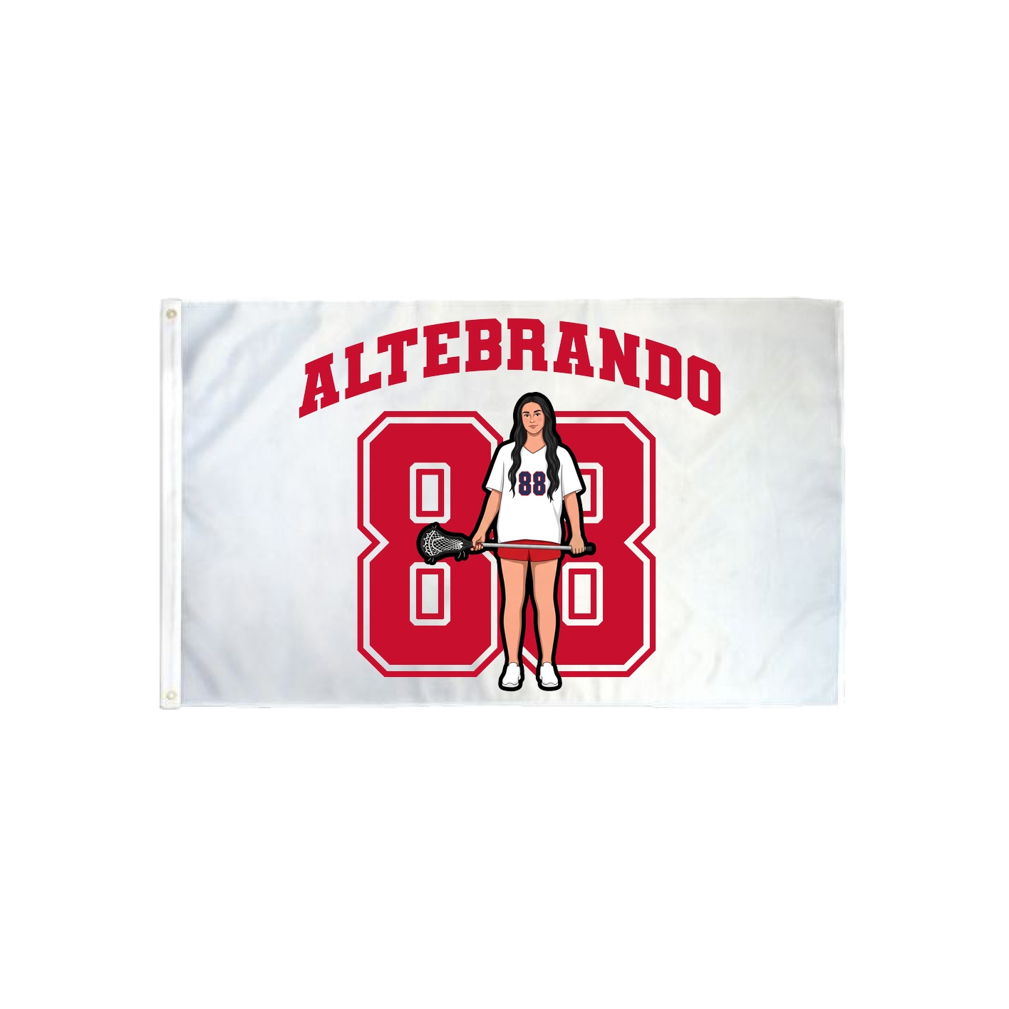 3x5 Flag — Number in Classic
