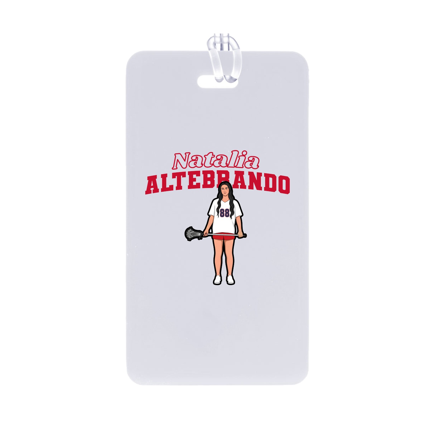 Bag Tag — Name Arch in Classic