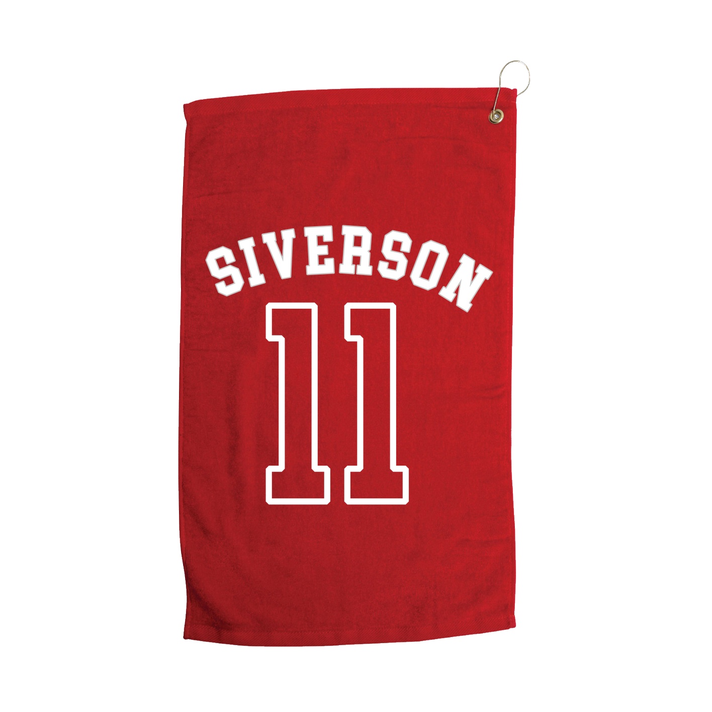 Golf Towel — Shirsey Arch in Red