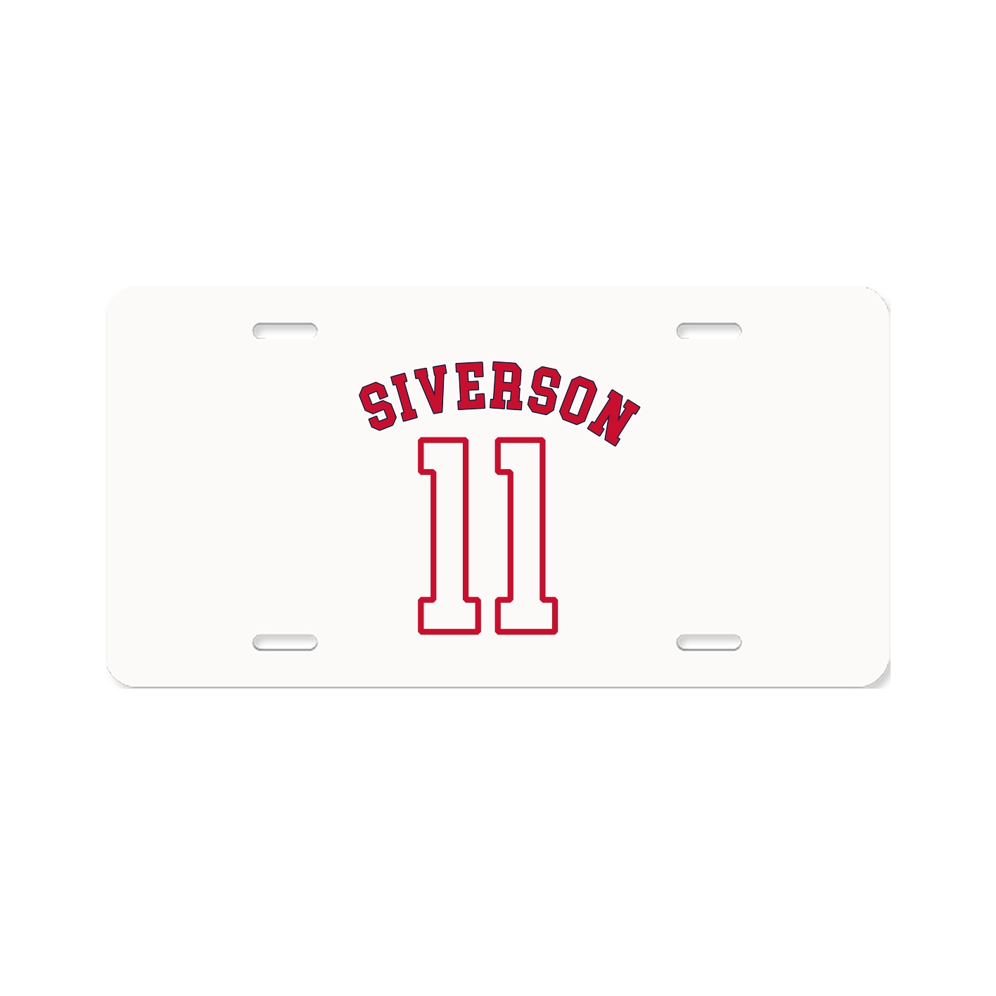 License Plate — Shirsey Arch in Classic