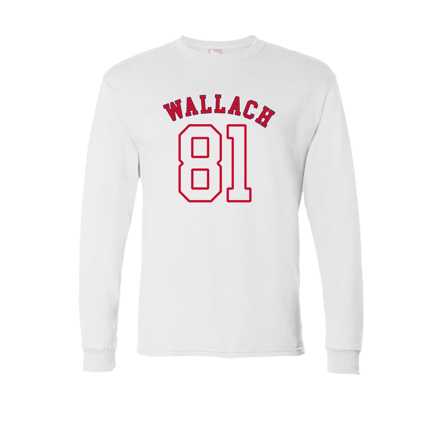 Long Sleeve Tee — Shirsey Arch in White