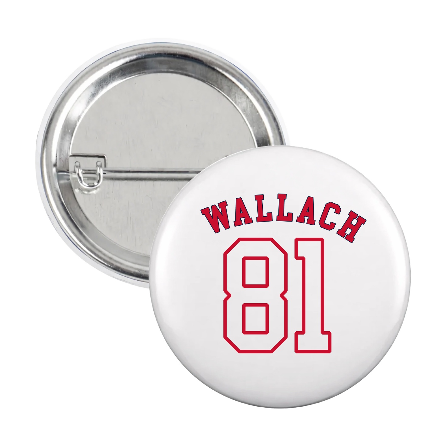 Game Day Button — Shirsey Arch in White
