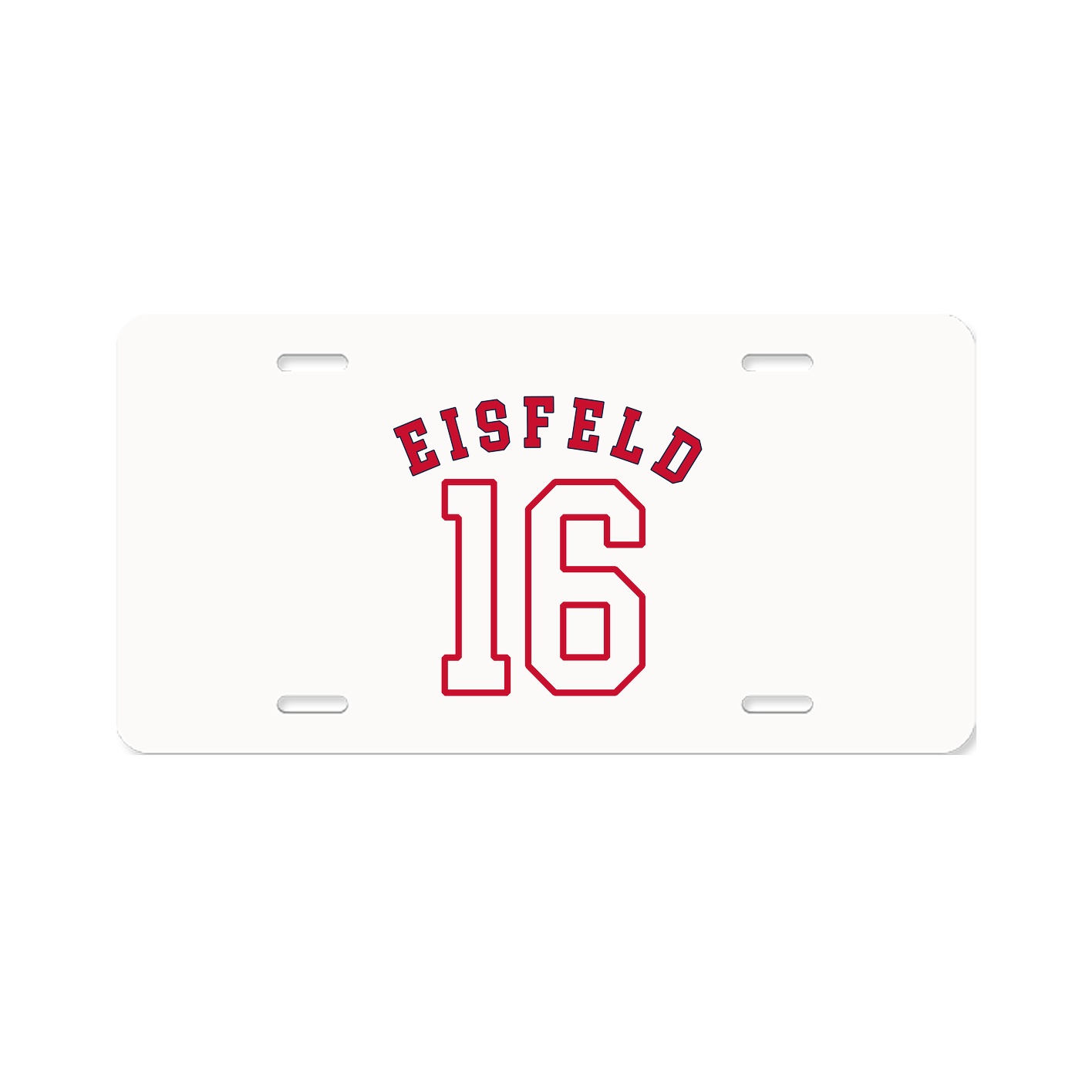 License Plate — Shirsey Arch in Classic