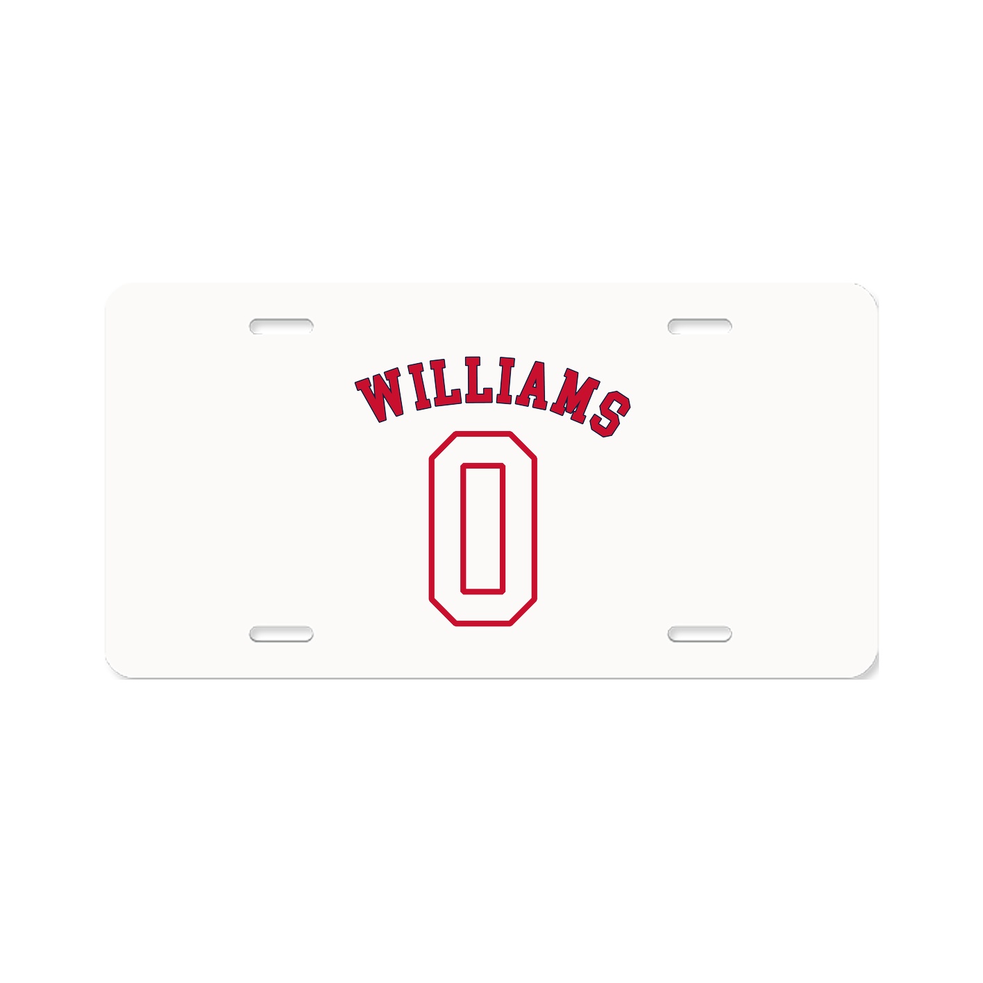 License Plate — Shirsey Arch in Classic