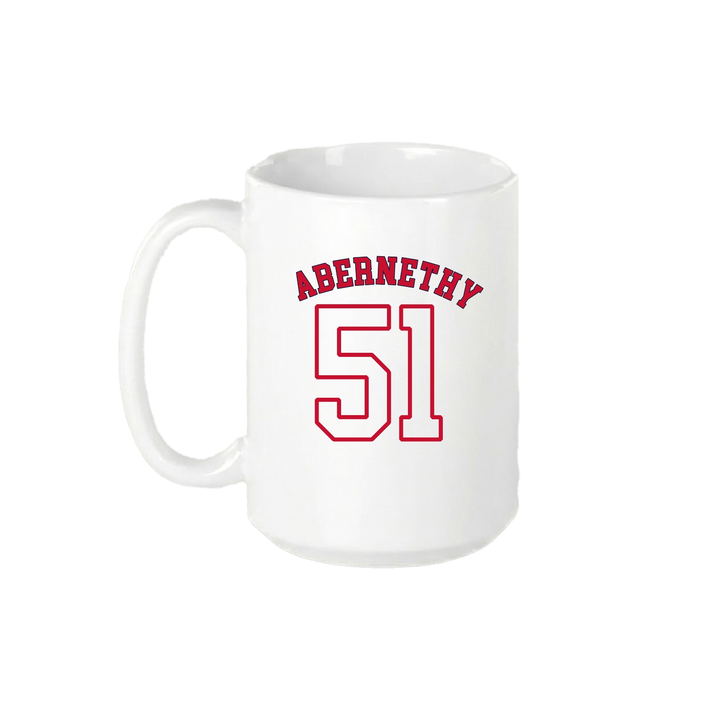 15oz Coffee Mug — Shirsey Arch in White