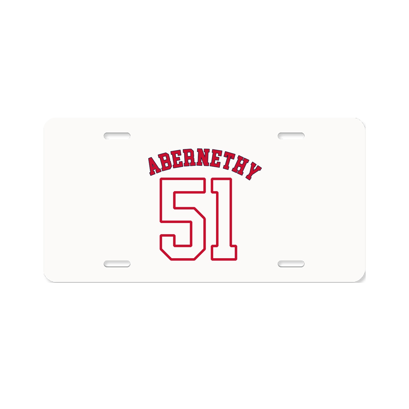 License Plate — Shirsey Arch in Classic