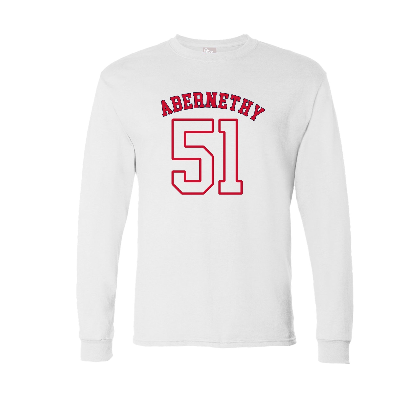 Long Sleeve Tee — Shirsey Arch in White