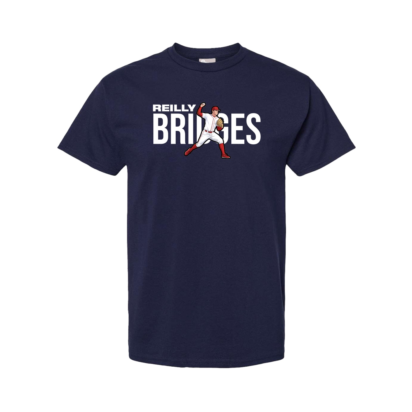 Tee — Player Name in Navy