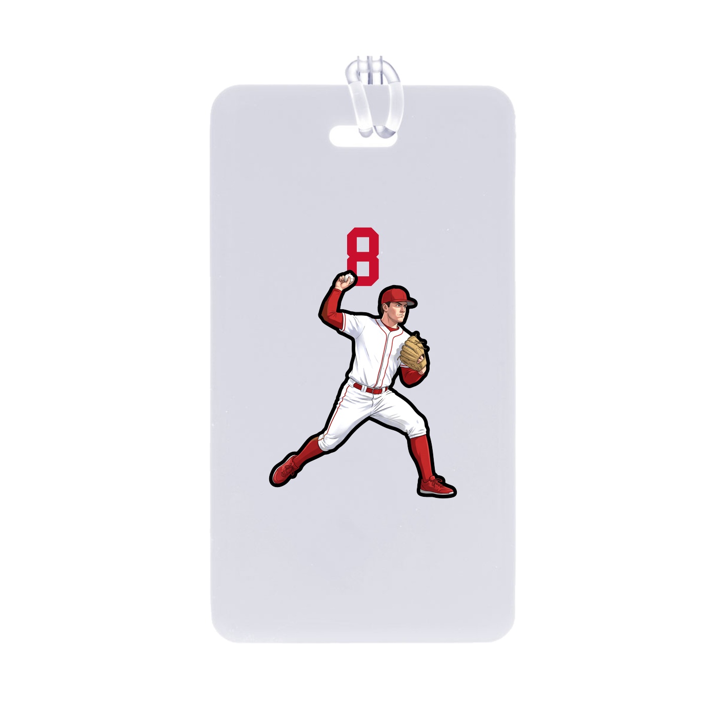 Bag Tag — Number Top in Classic