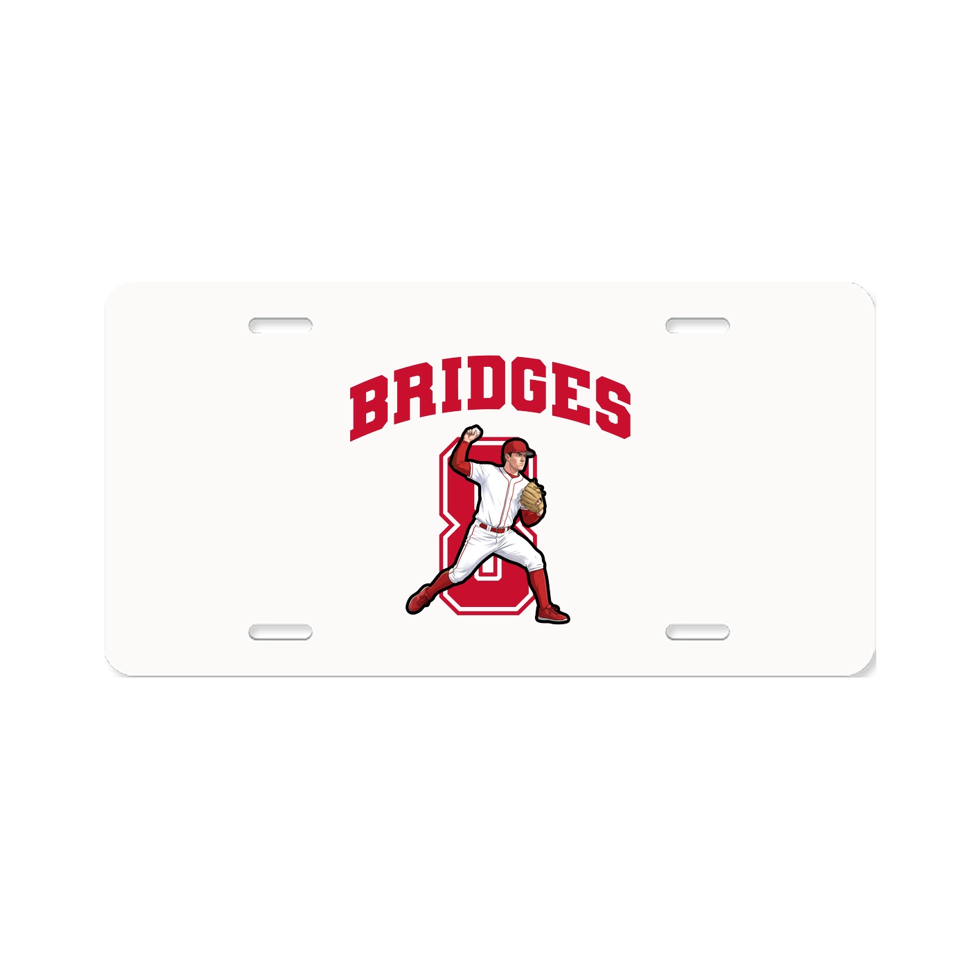 License Plate — Number in Classic
