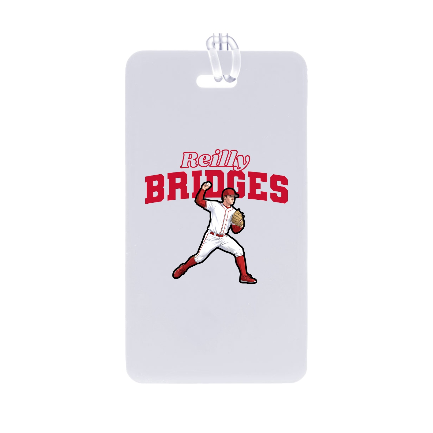 Bag Tag — Name Arch in Classic