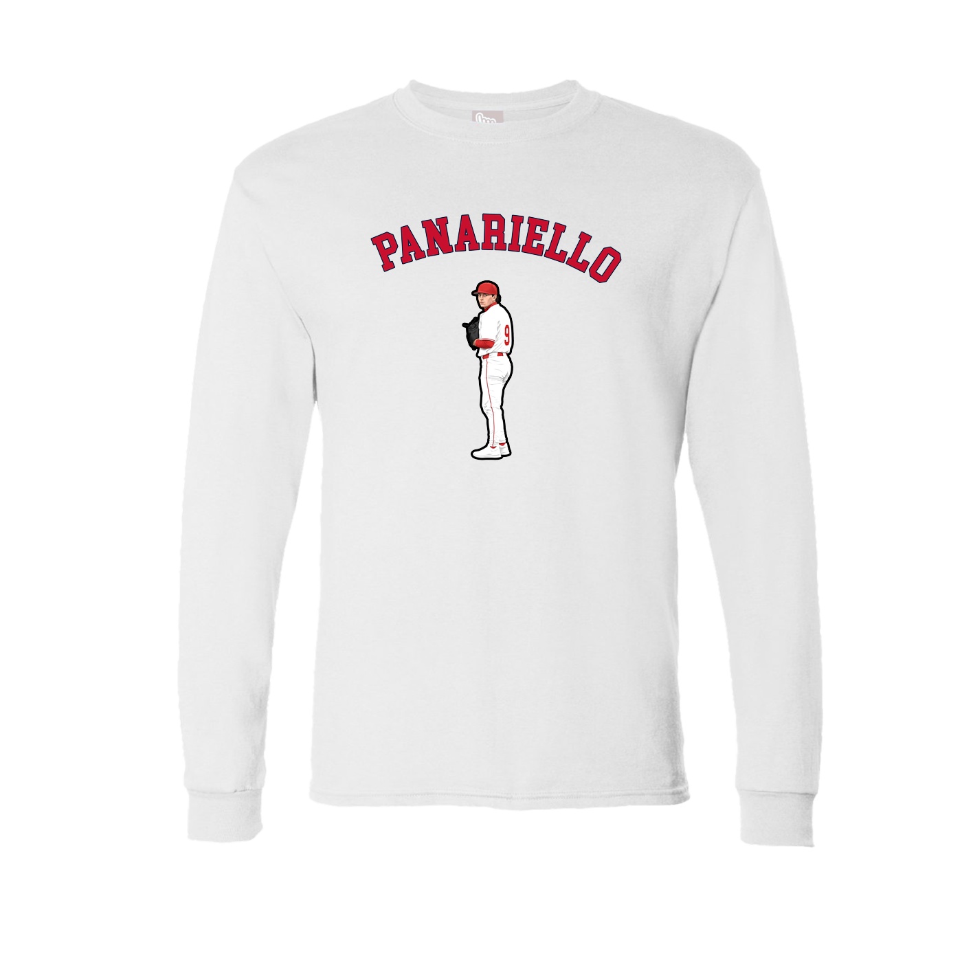 Long Sleeve Tee — Shirsey Arch in White
