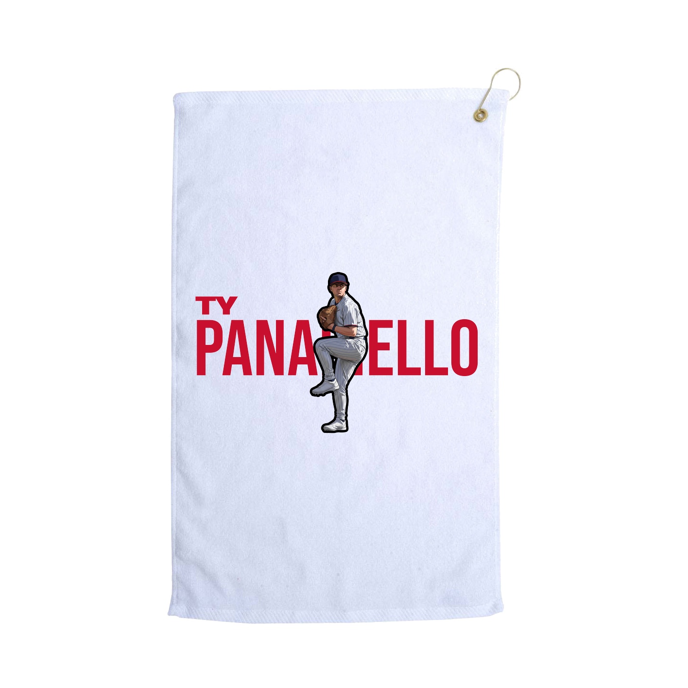 Golf Towel — Player Name in White