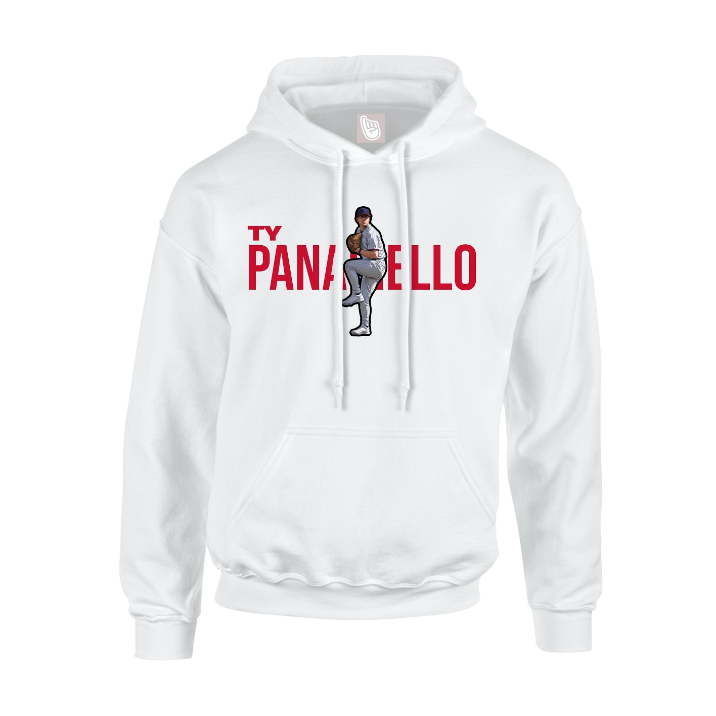 Hoodie — Player Name in White