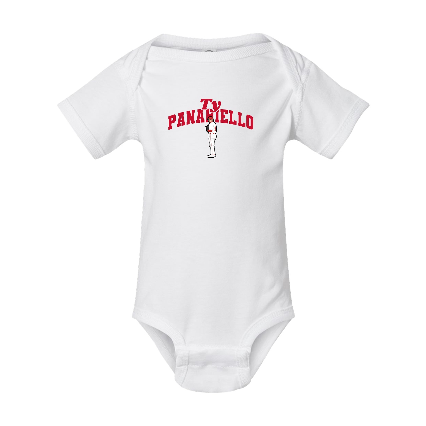 Baby Onesie — Signature Arch in White