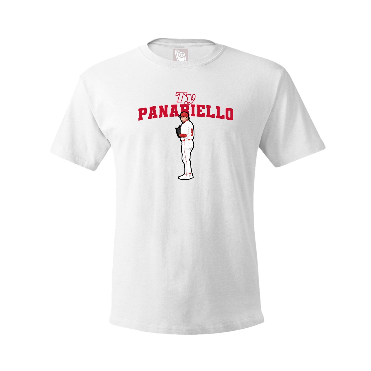 Tee — Name Arch in White