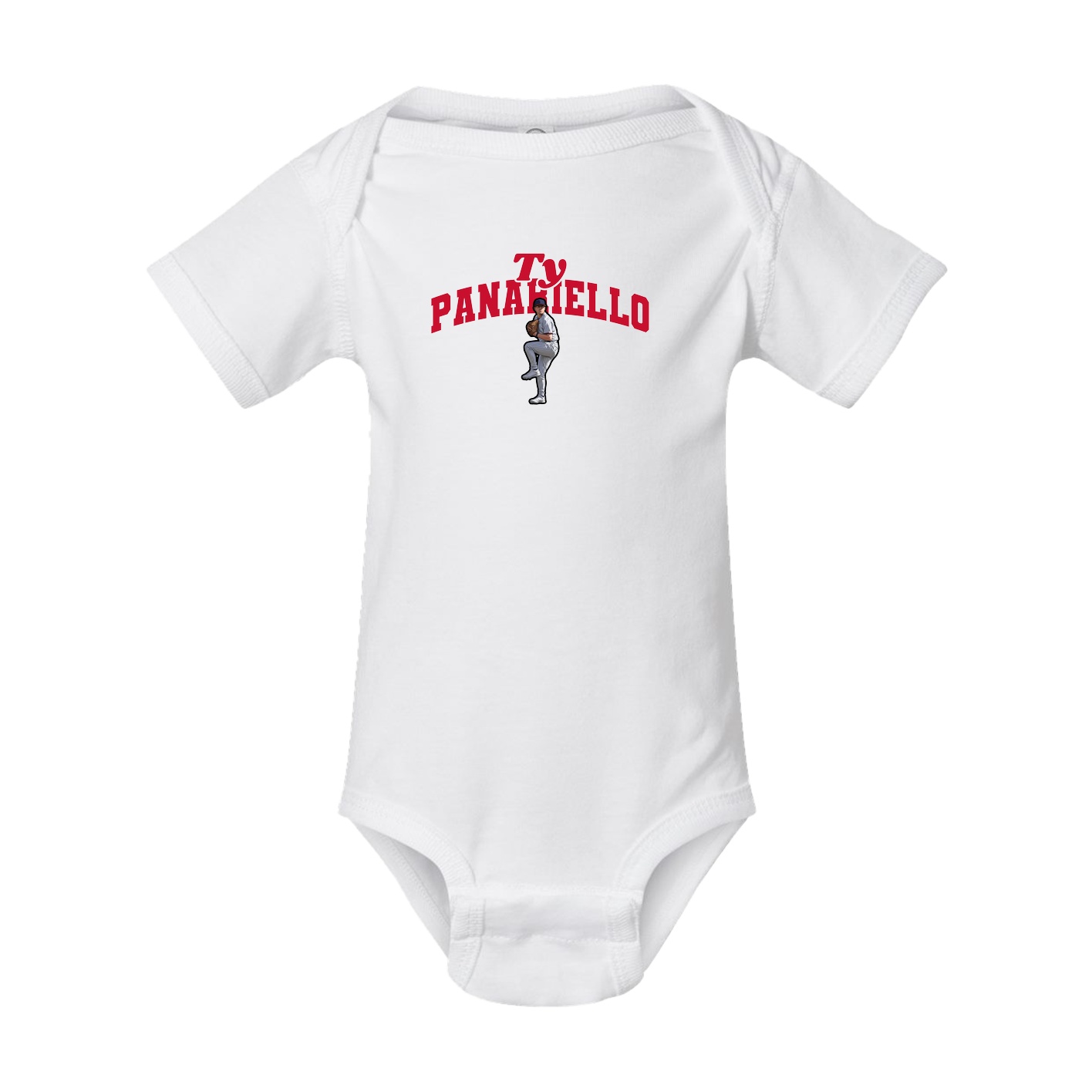 Baby Onesie — Signature Arch in White