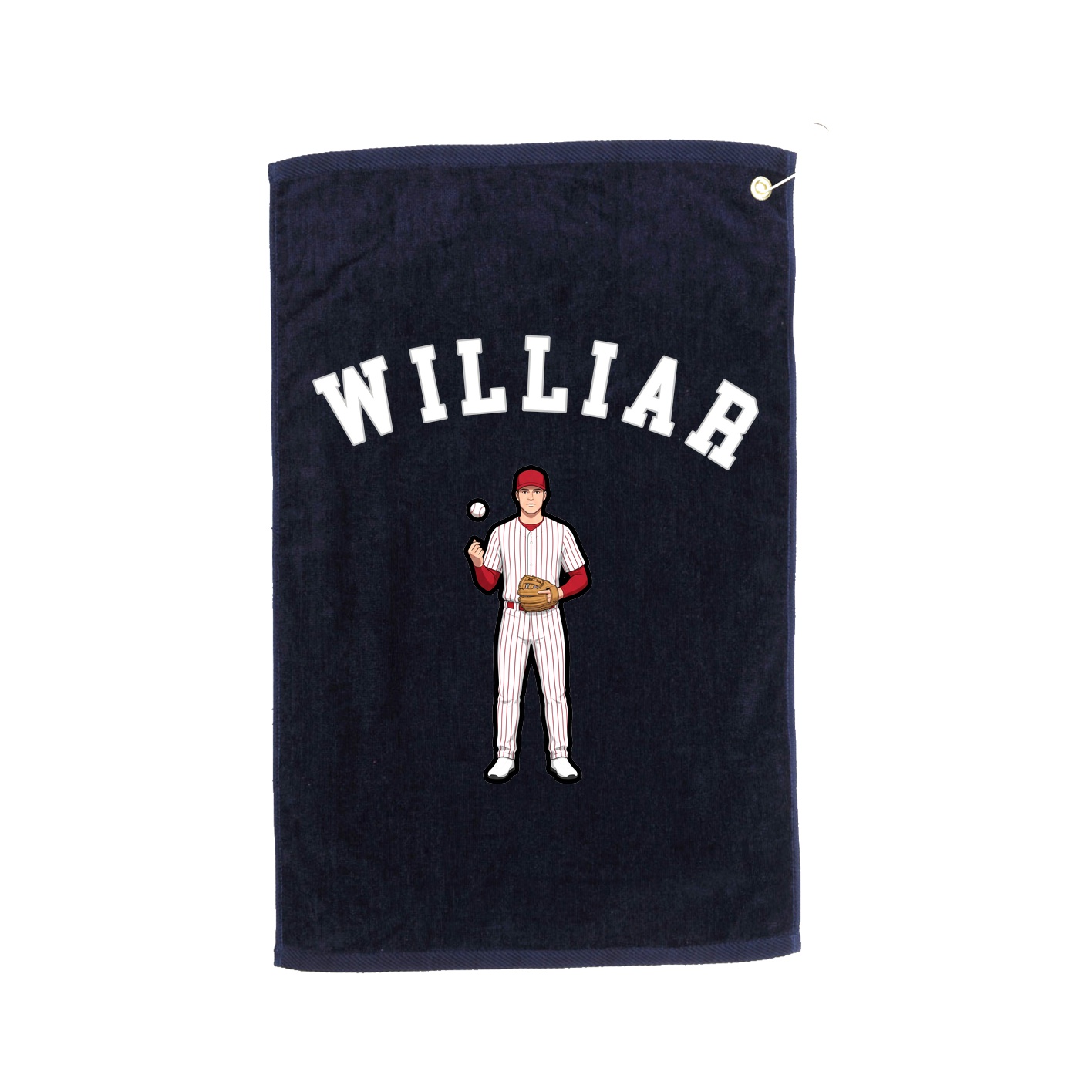 Golf Towel — Shirsey Arch in Navy