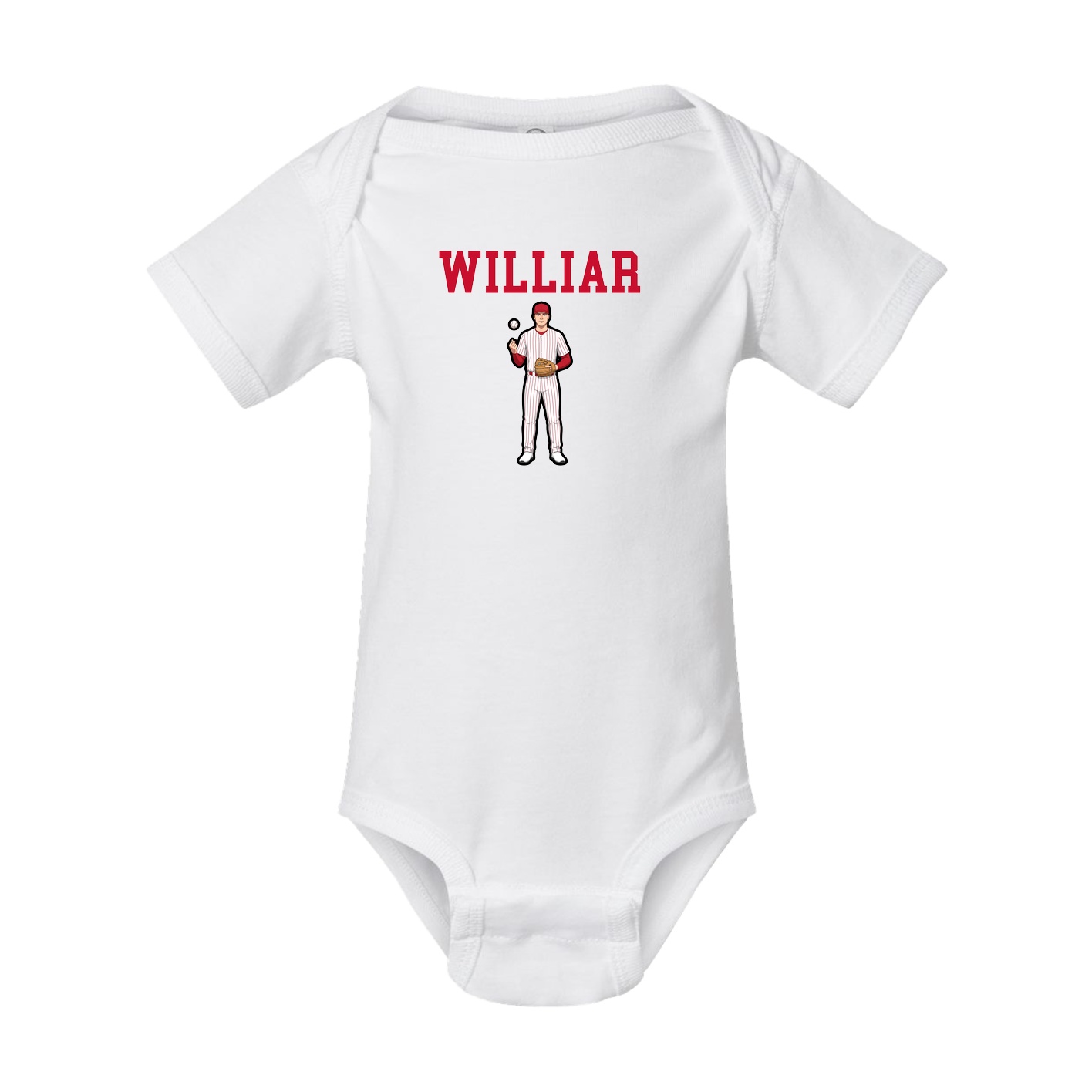 Baby Onesie — Shirsey in White