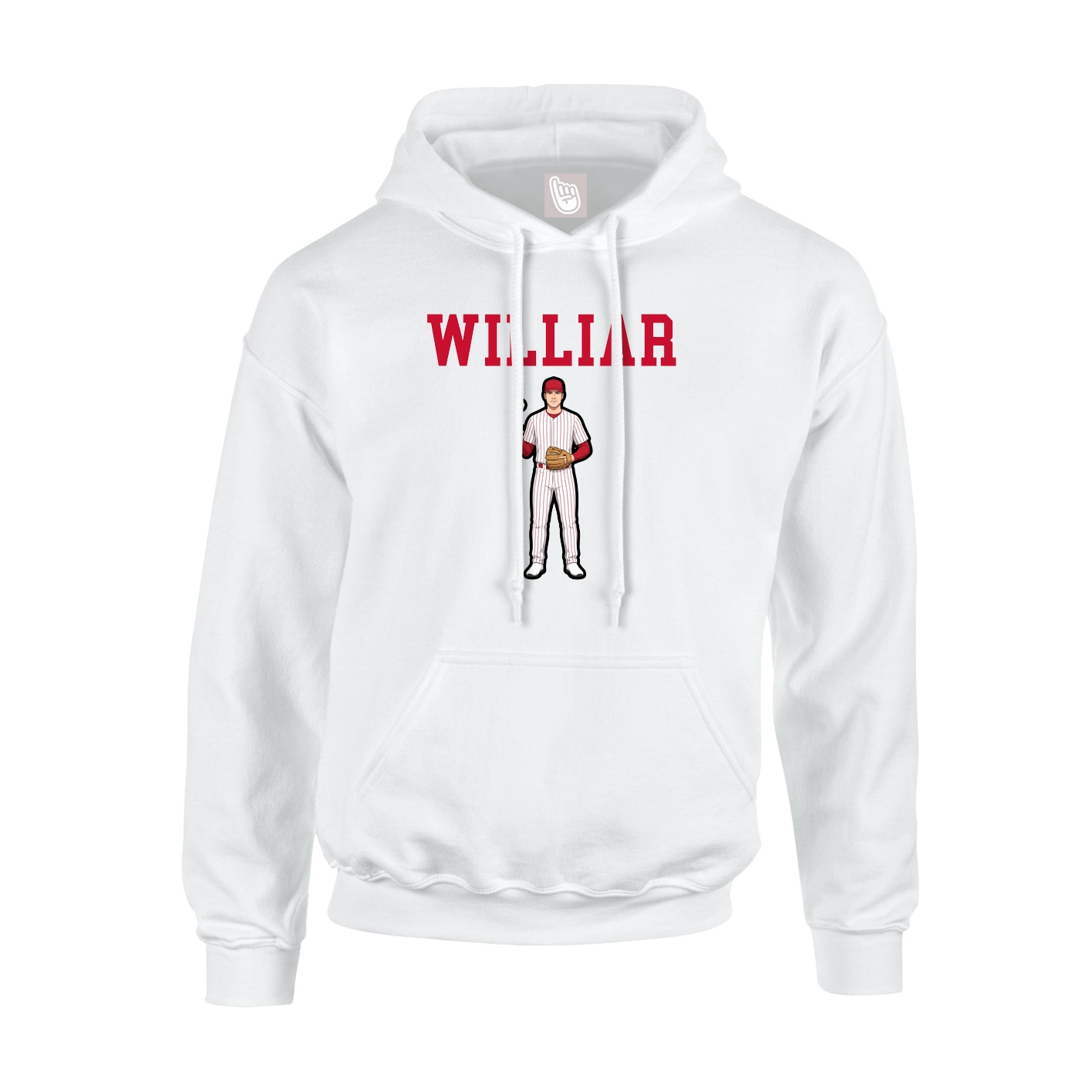Youth Hoodie — Shirsey in White