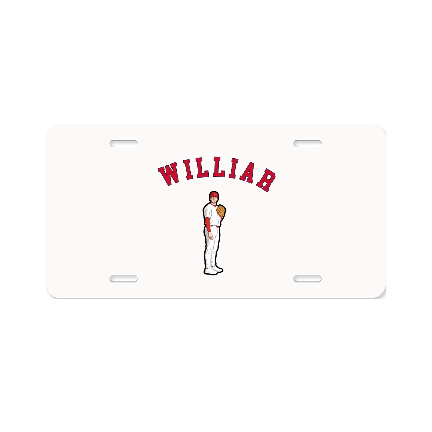 License Plate — Shirsey Arch in Classic