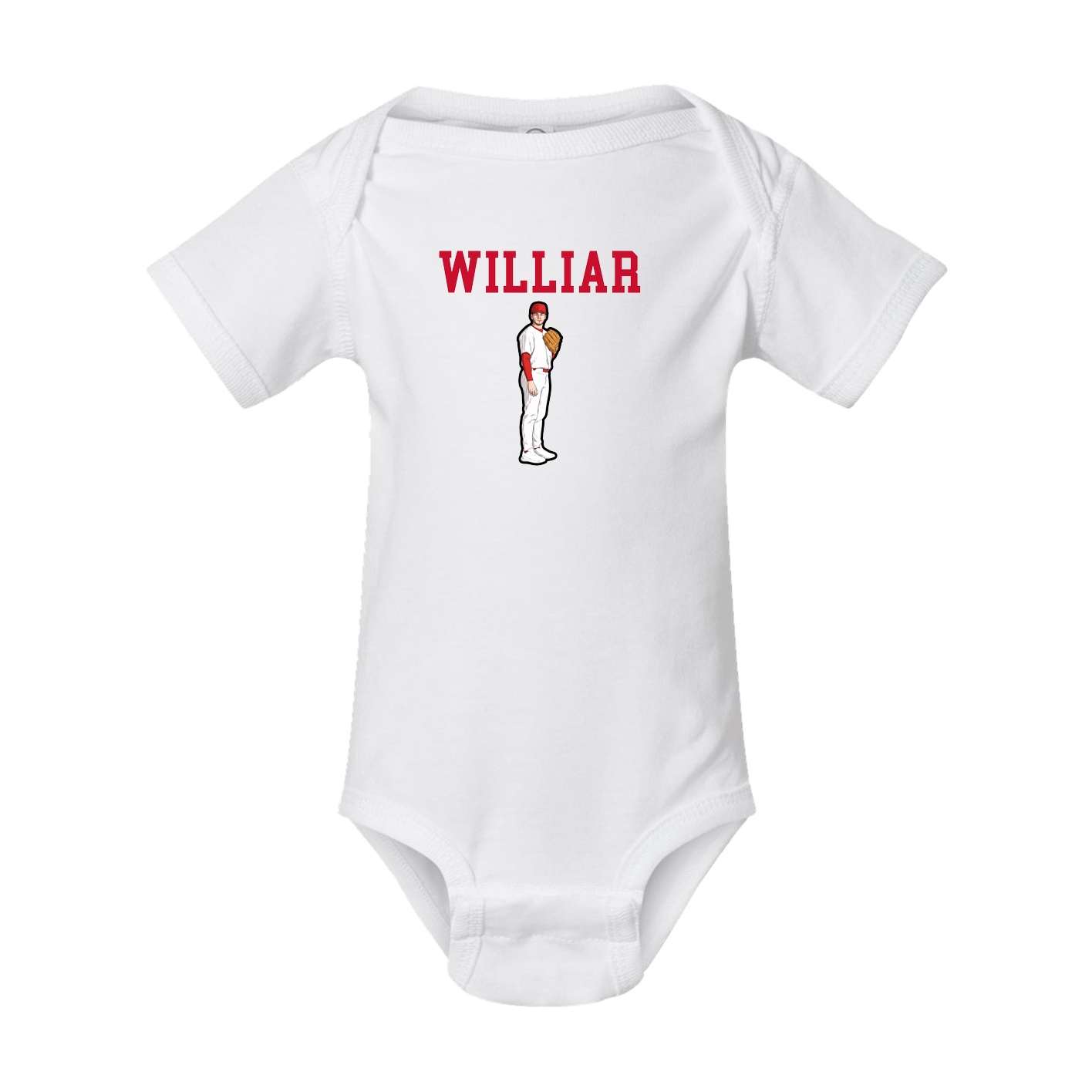 Baby Onesie — Shirsey in White