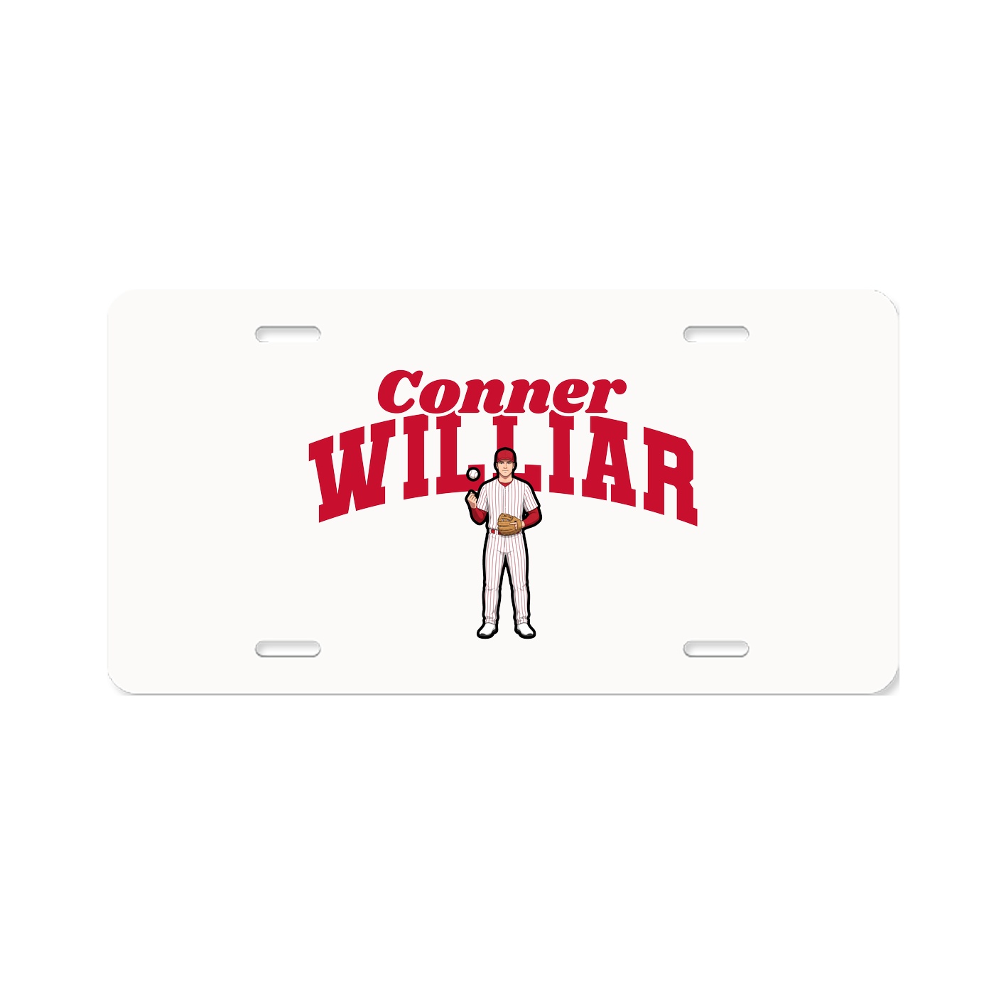 License Plate — Signature Arch in Classic
