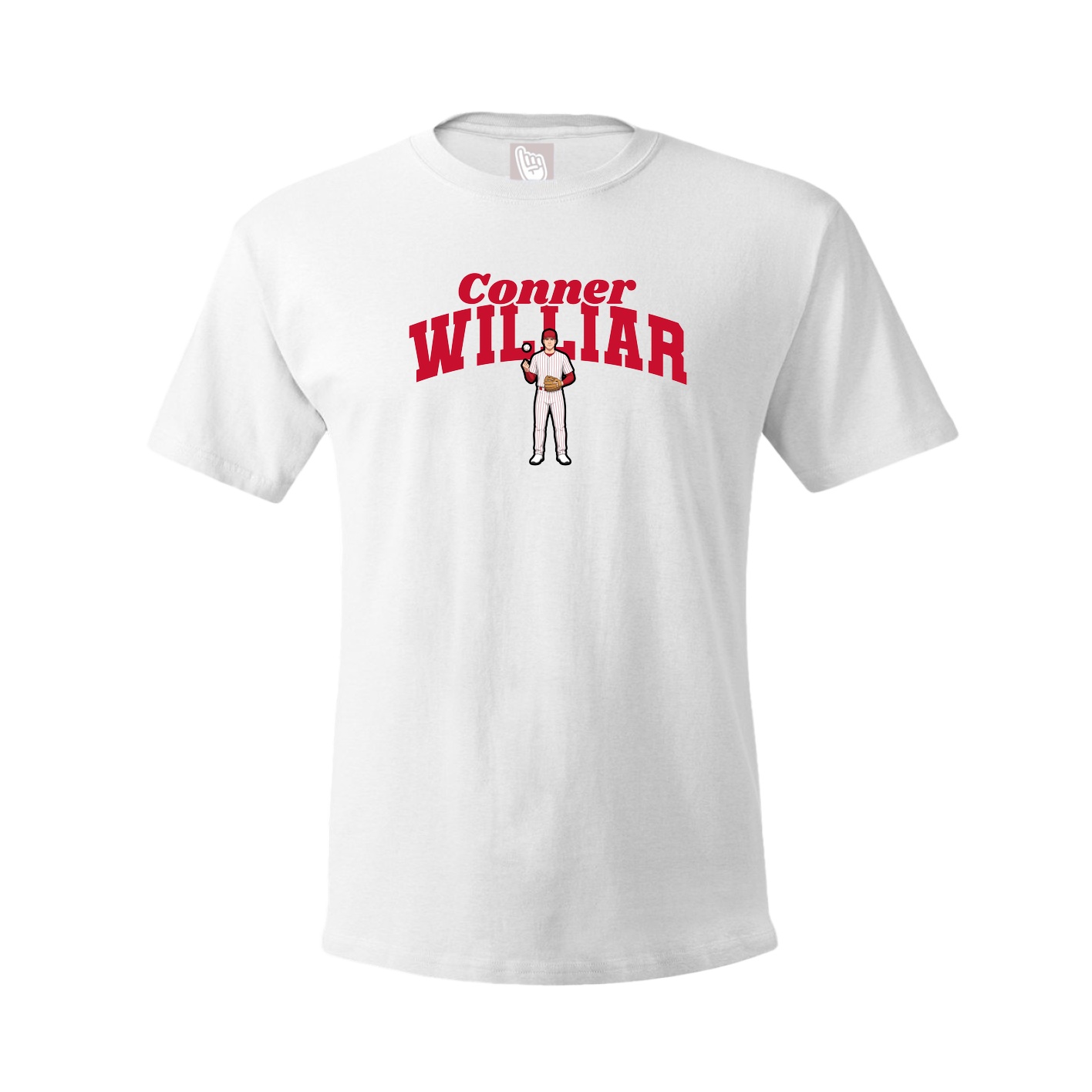 Tee — Signature Arch in White