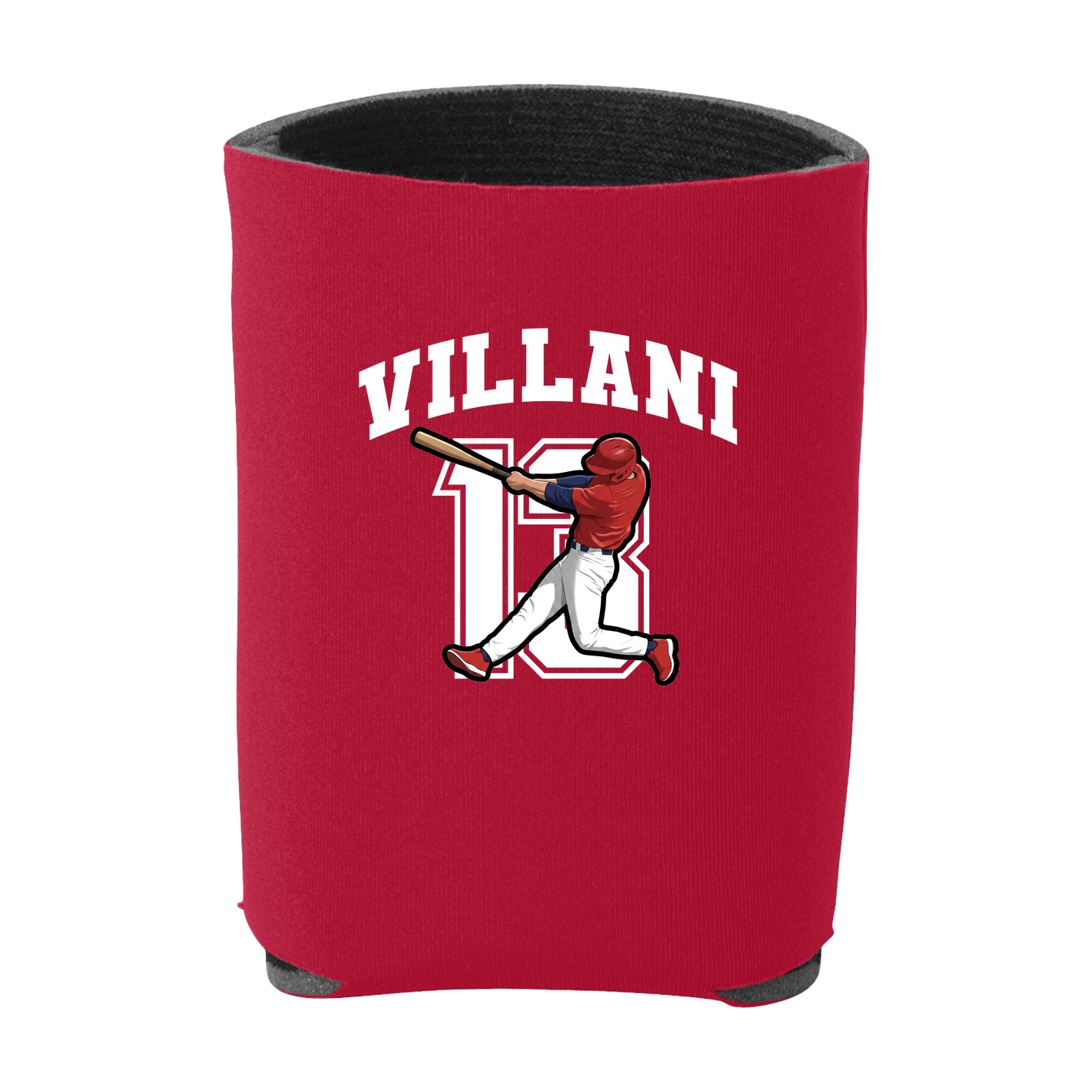 Can Holder — Number in Red
