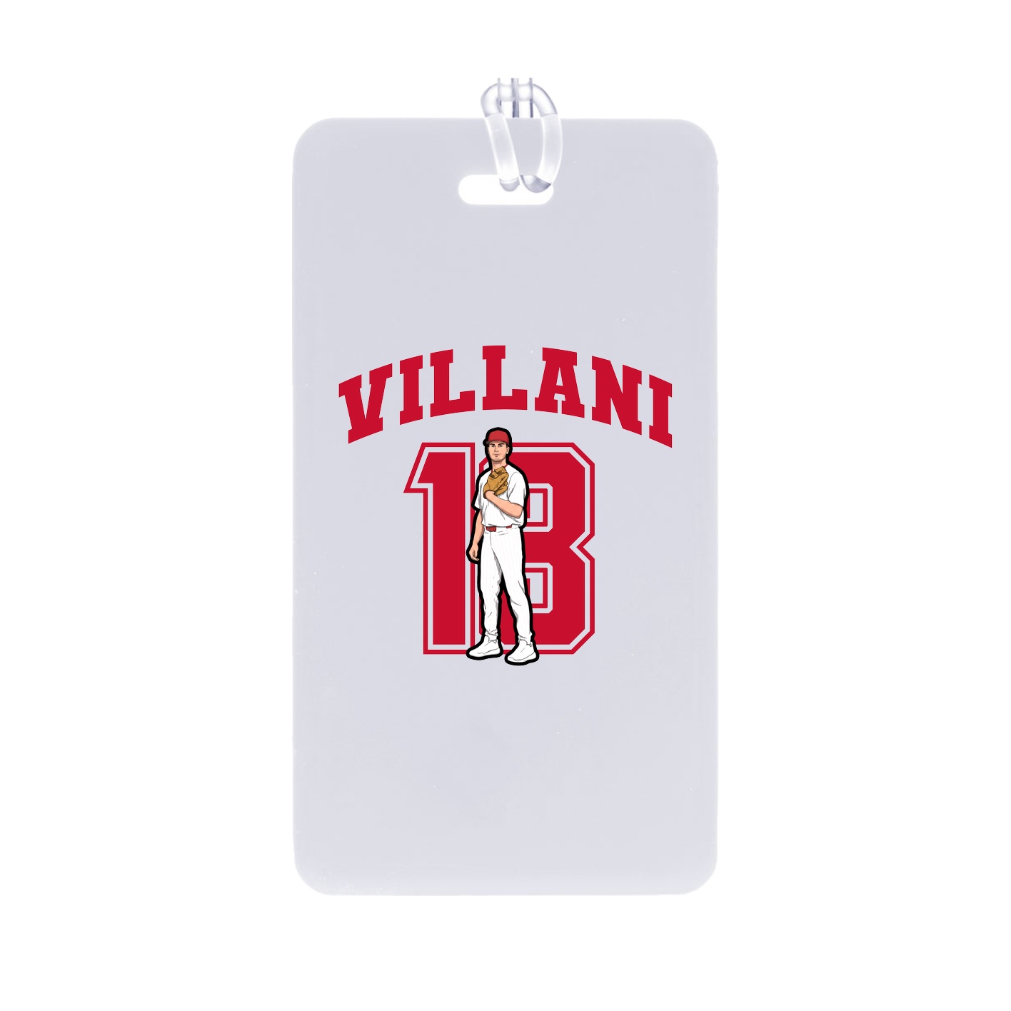 Bag Tag — Number in Classic